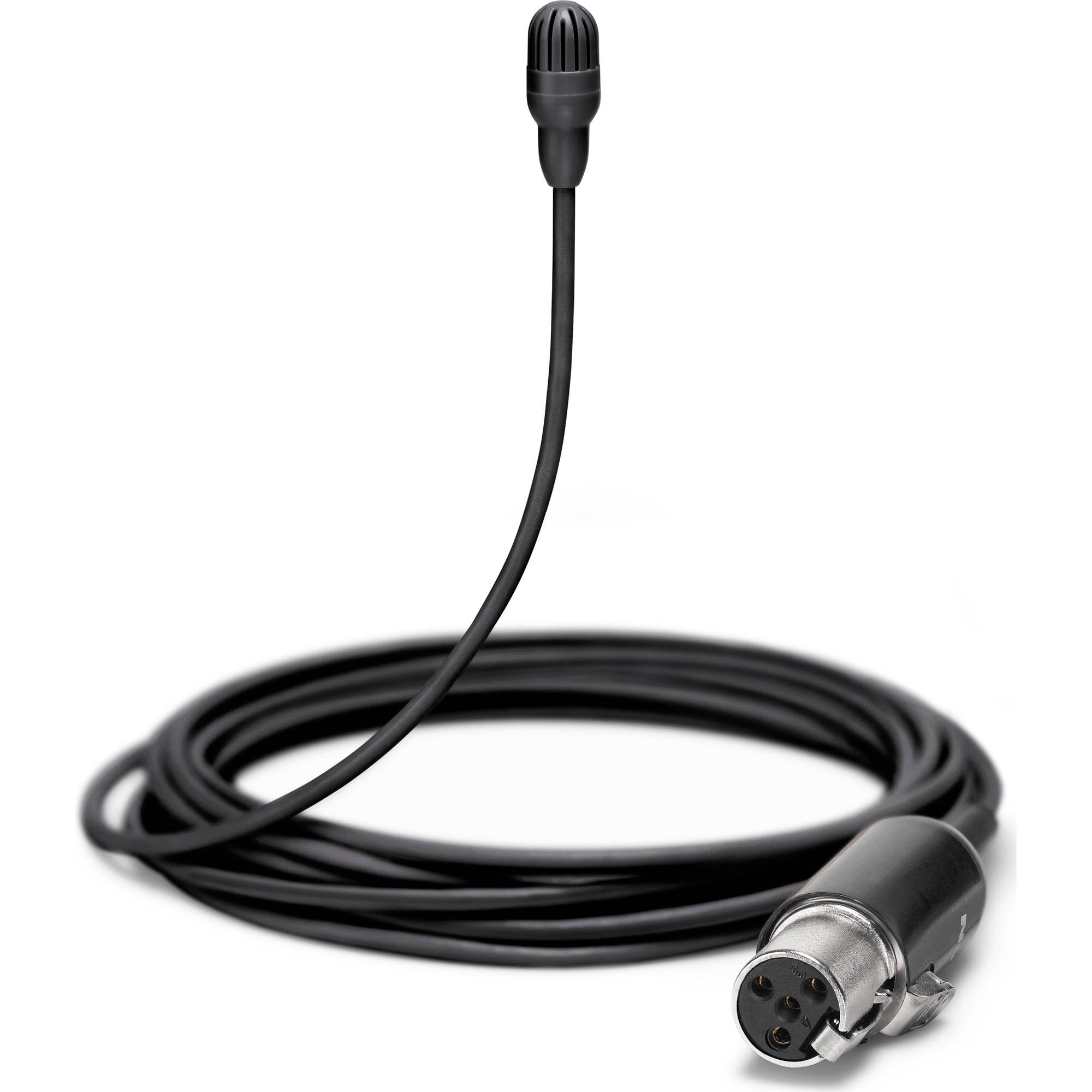 Shure TwinPlex TL46 Omnidirectional Lavalier Microphone (TA4F, Black)