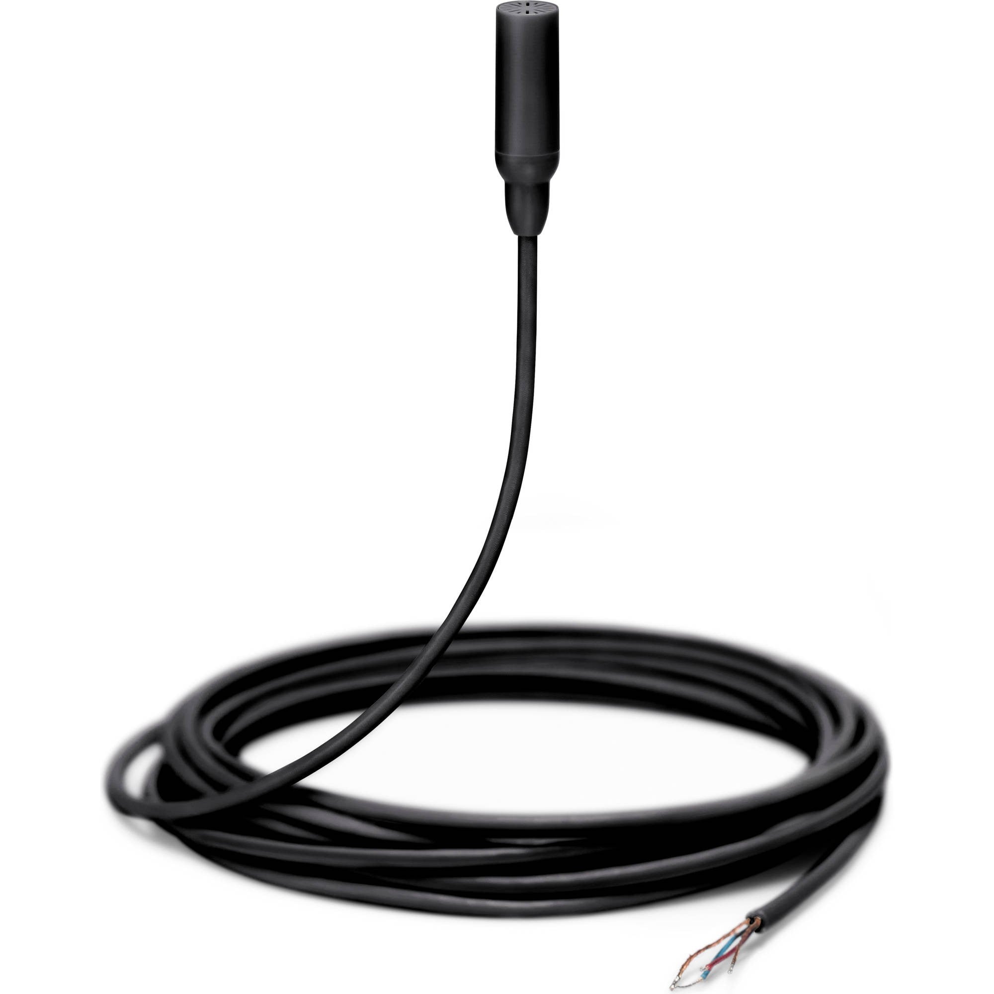 Shure TwinPlex TL48 Omnidirectional Lavalier Microphone (Pigtail, Black)