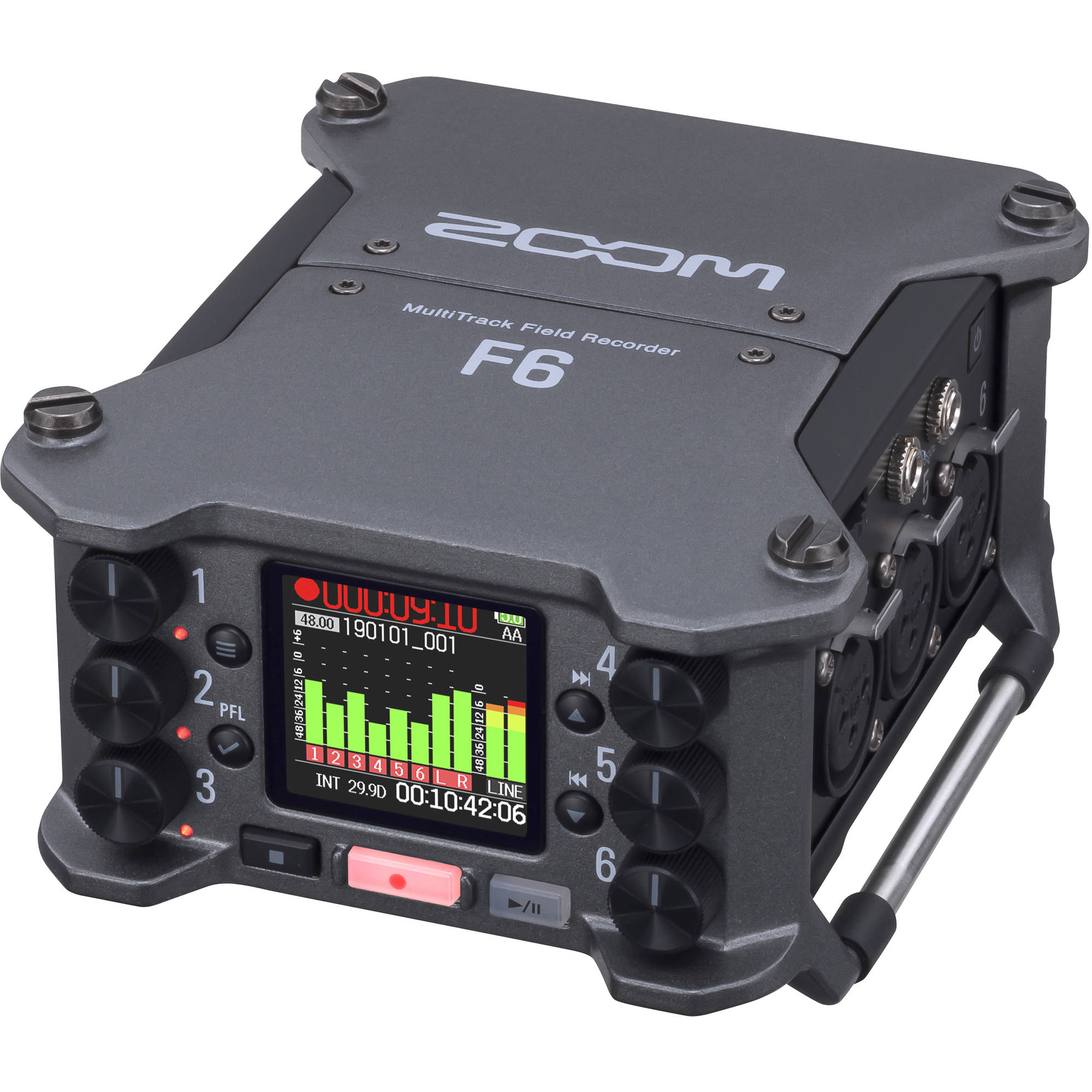 Zoom F6 6-Input / 14-Track Multitrack Field Recorder