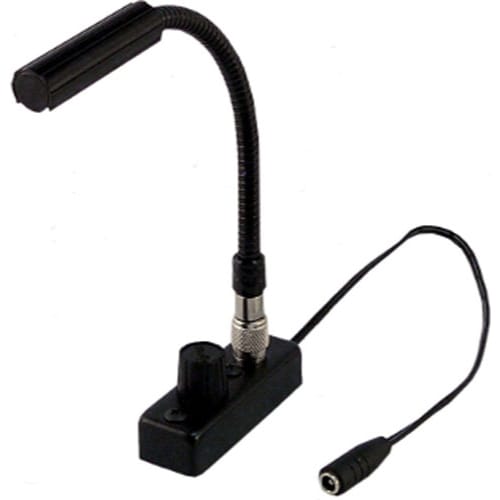 Littlite L-8/6E Low Intensity Detachable TNC Gooseneck Lampset with Euro Power Supply (6")