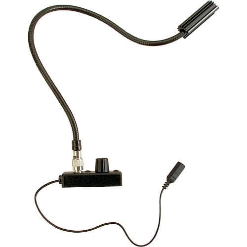 Littlite L-8/18E Low Intensity Detachable TNC Gooseneck Lampset with Euro Power Supply (18")