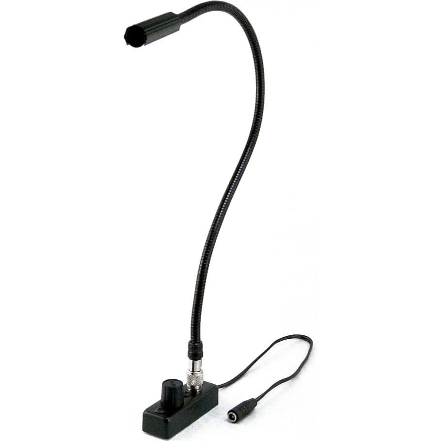 Littlite L-8/18E Low Intensity Detachable TNC Gooseneck Lampset with Euro Power Supply (18")