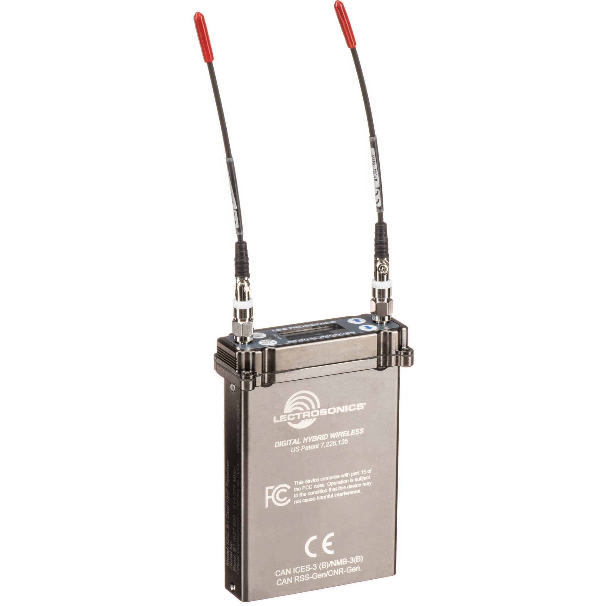 Lectrosonics SRc Dual Channel Slot Mount ENG Receiver (Band 941, 941.525-959.825 MHz)