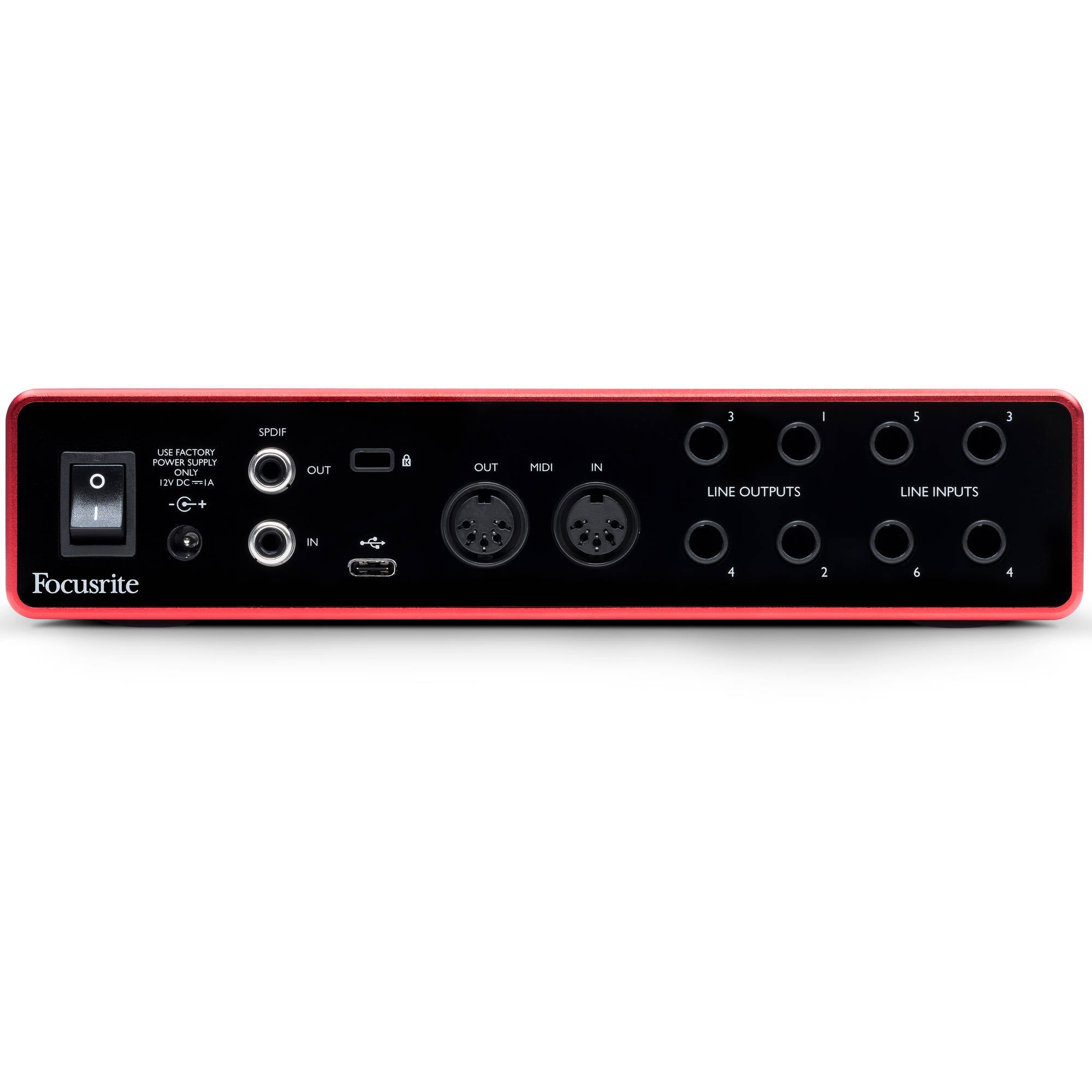 Focusrite Scarlett 8i6 8x6 USB Audio Interface (3rd Generation)