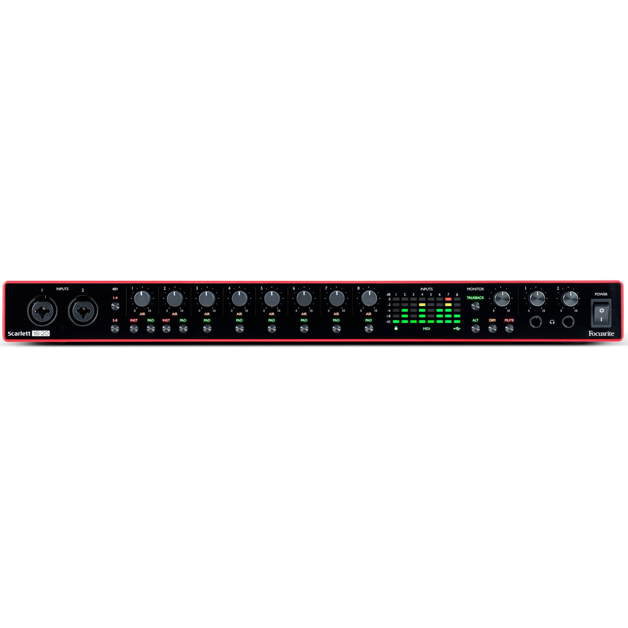 Focusrite Scarlett 18i20 18x20 USB Audio Interface (3rd Generation)