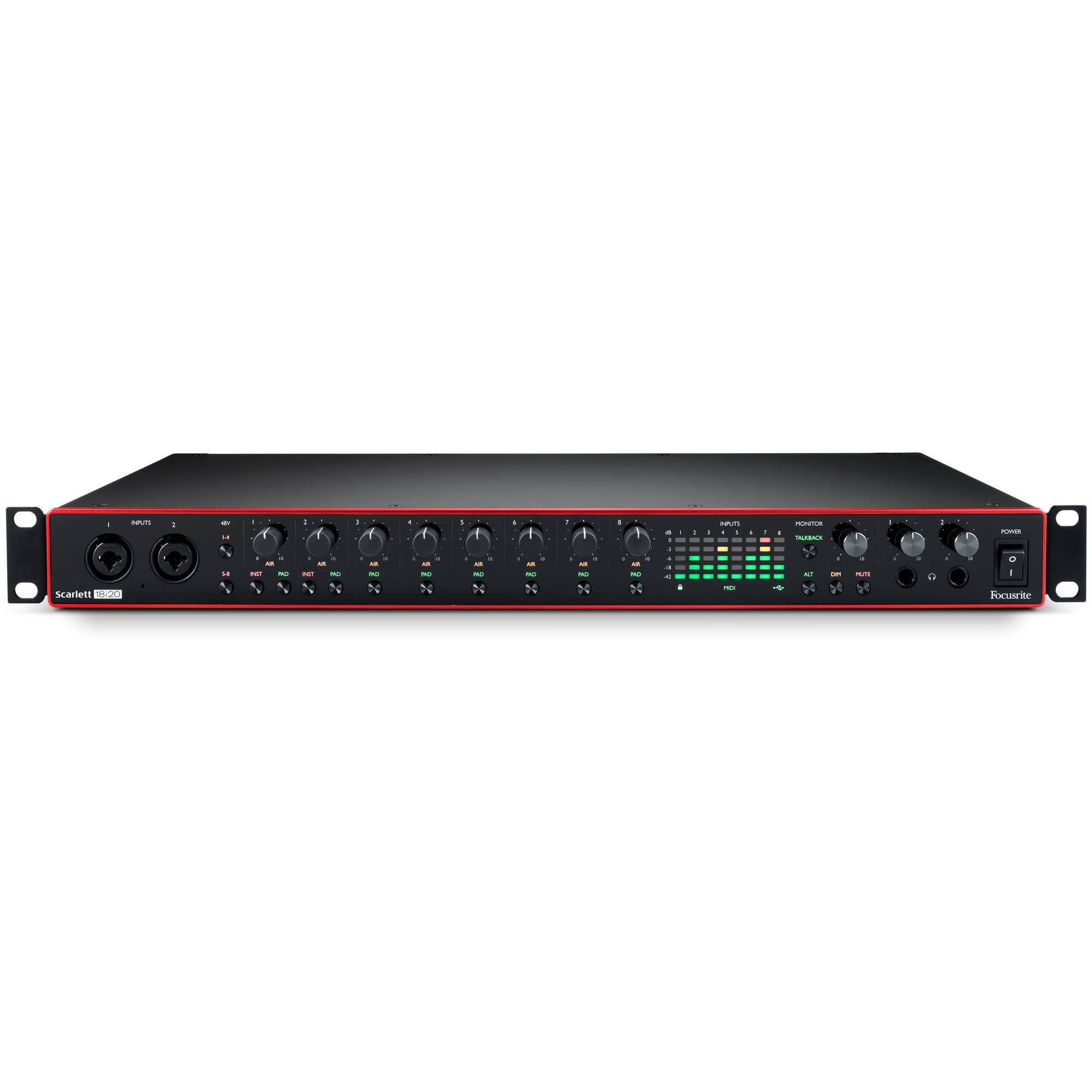 Focusrite Scarlett 18i20 18x20 USB Audio Interface (3rd Generation)