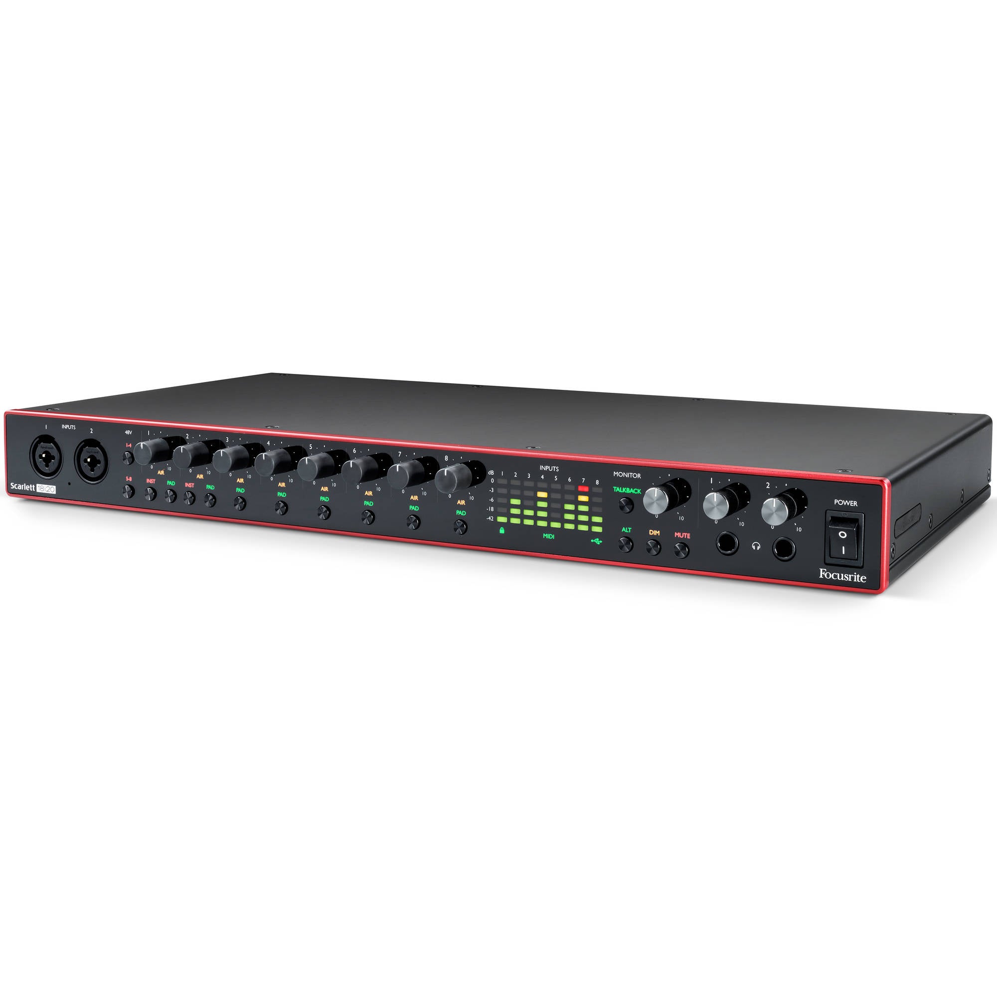 Focusrite Scarlett 18i20 18x20 USB Audio Interface (3rd Generation)