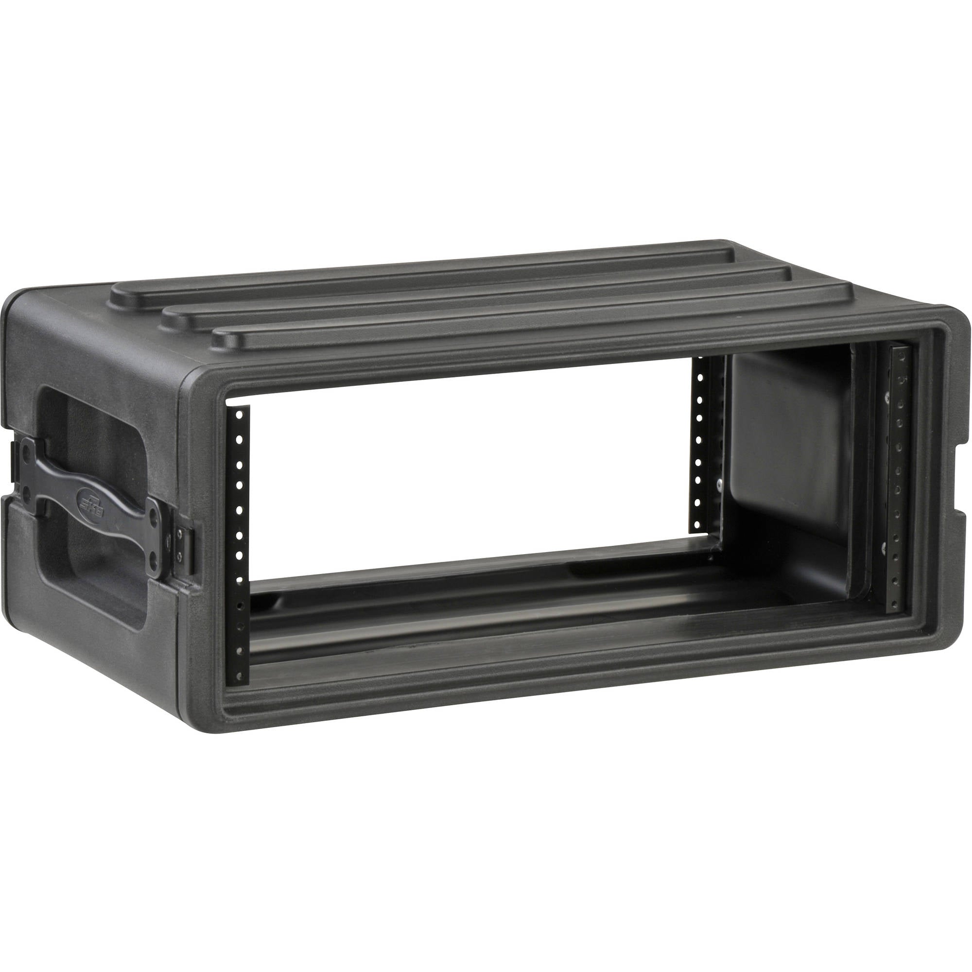 SKB 1SKB-R4S Roto-Molded Shallow Rack Case with Steel Rails (4U)