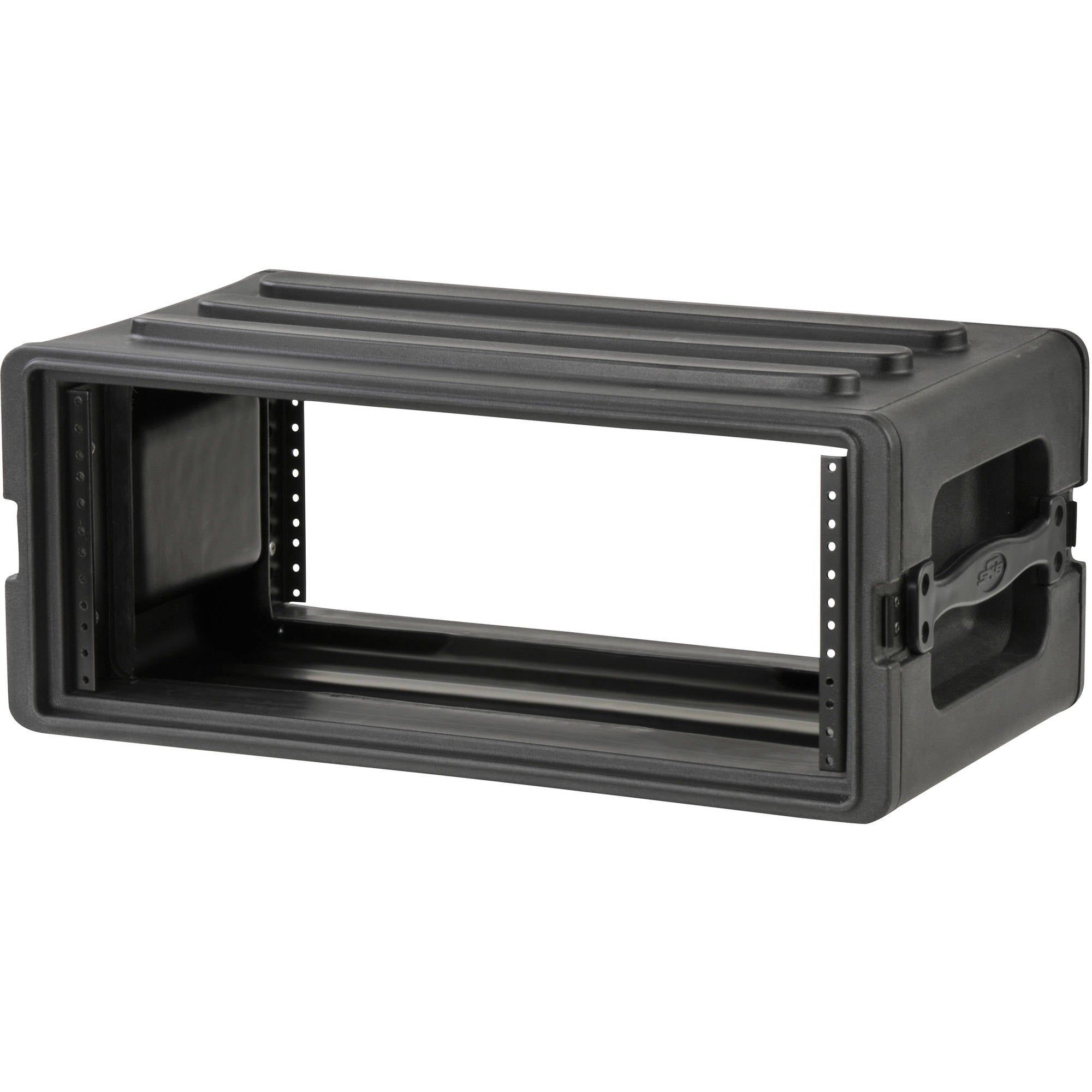 SKB 1SKB-R4S Roto-Molded Shallow Rack Case with Steel Rails (4U)