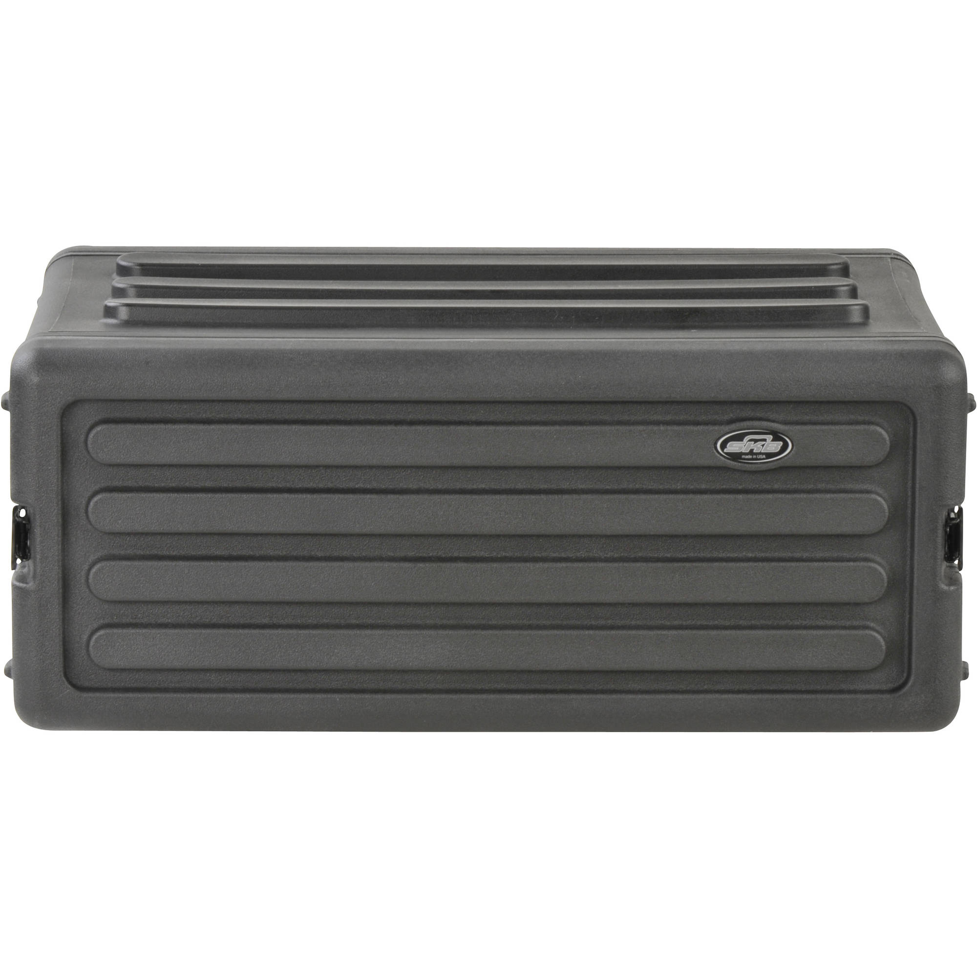 SKB 1SKB-R4S Roto-Molded Shallow Rack Case with Steel Rails (4U)