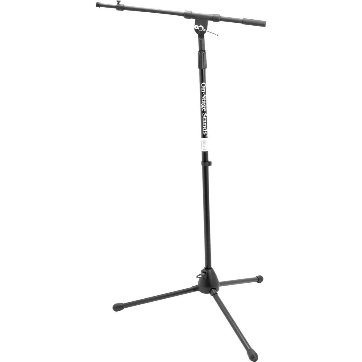 On-Stage MS7701TB Tripod Base Telescoping Euro-Style Microphone Boom Stand (Black)