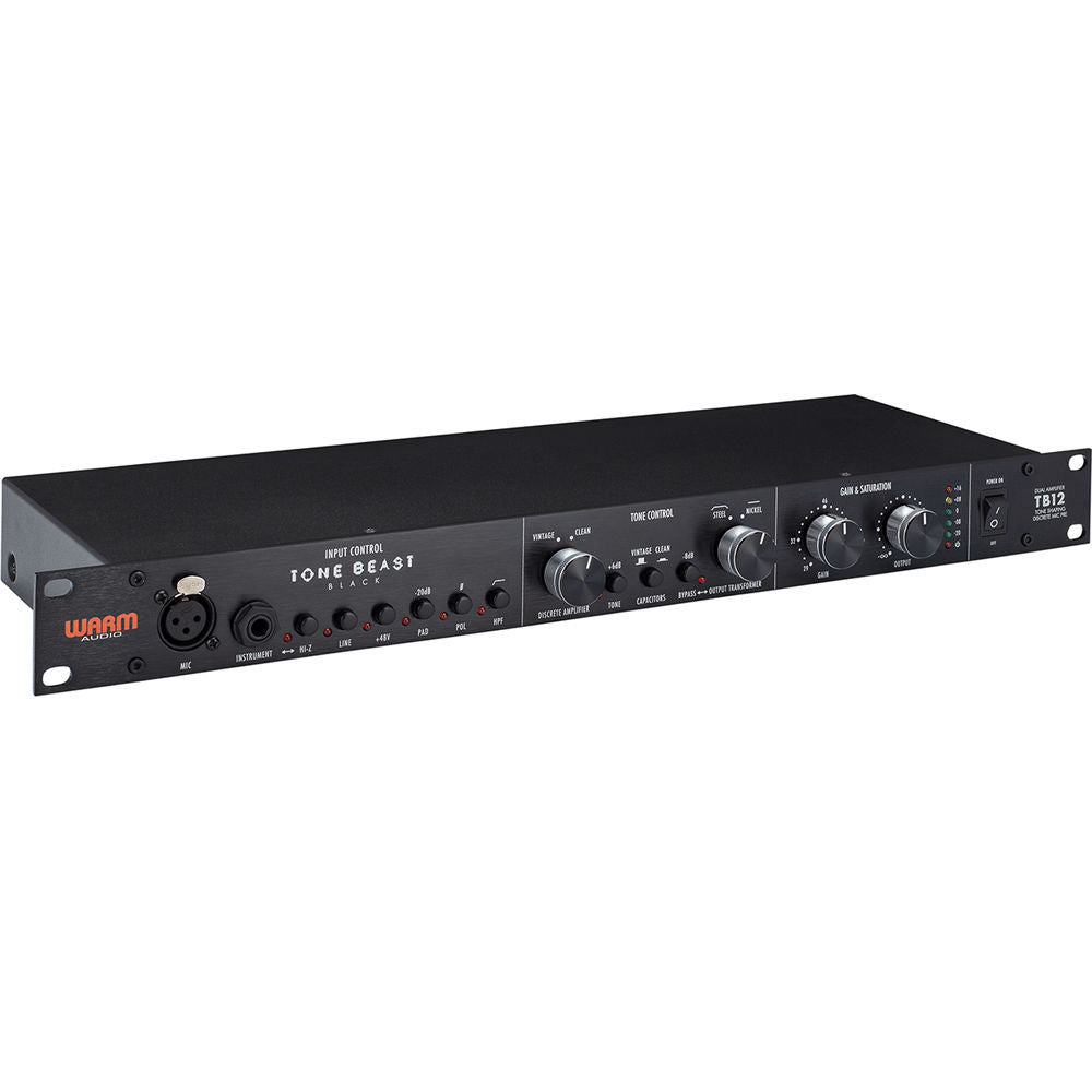 Warm Audio TB12B Tone Beast Microphone Preamp (Black)