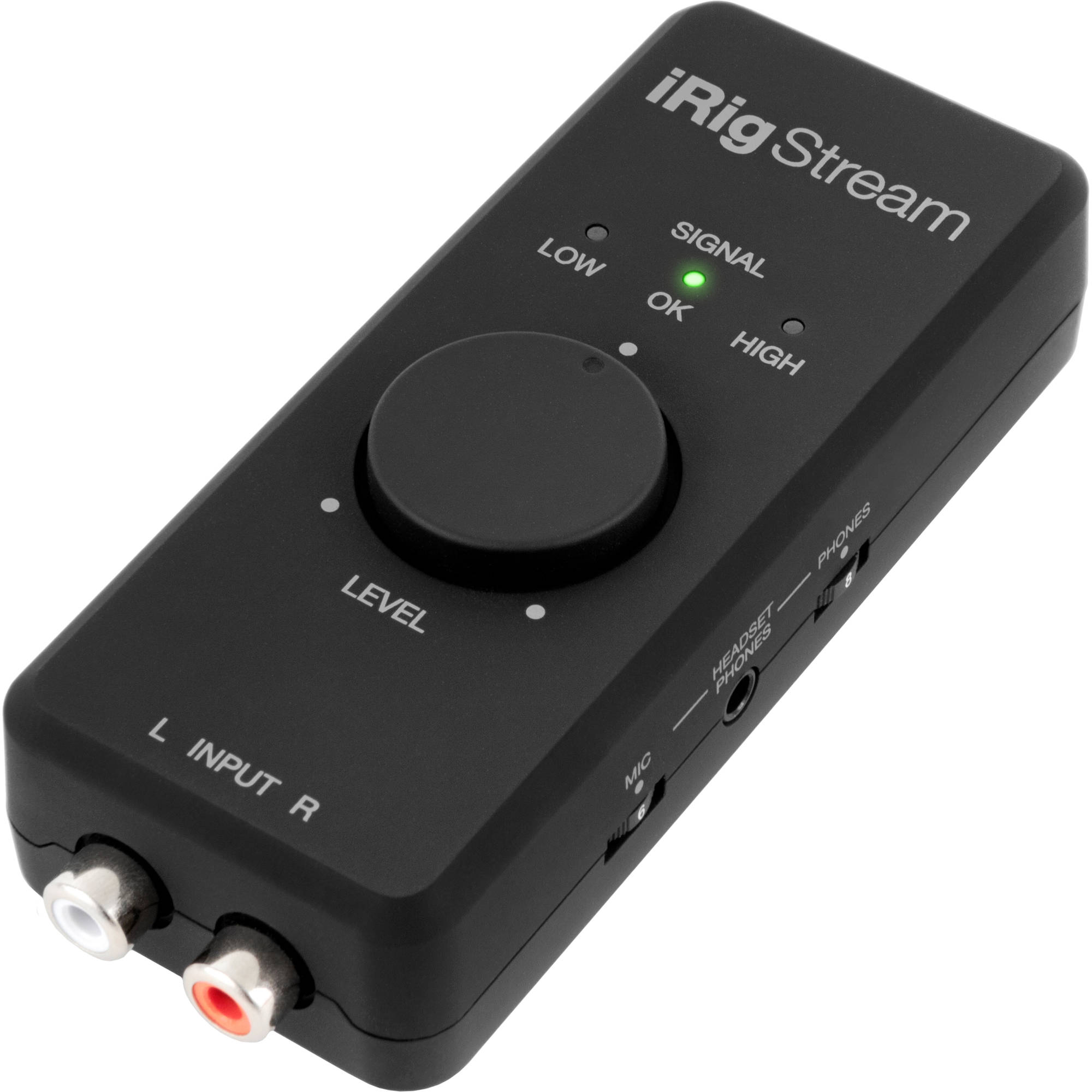 IK Multimedia iRig Stream Ultracompact 2x2 Audio Interface for Computers, Smartphones, and Tablets