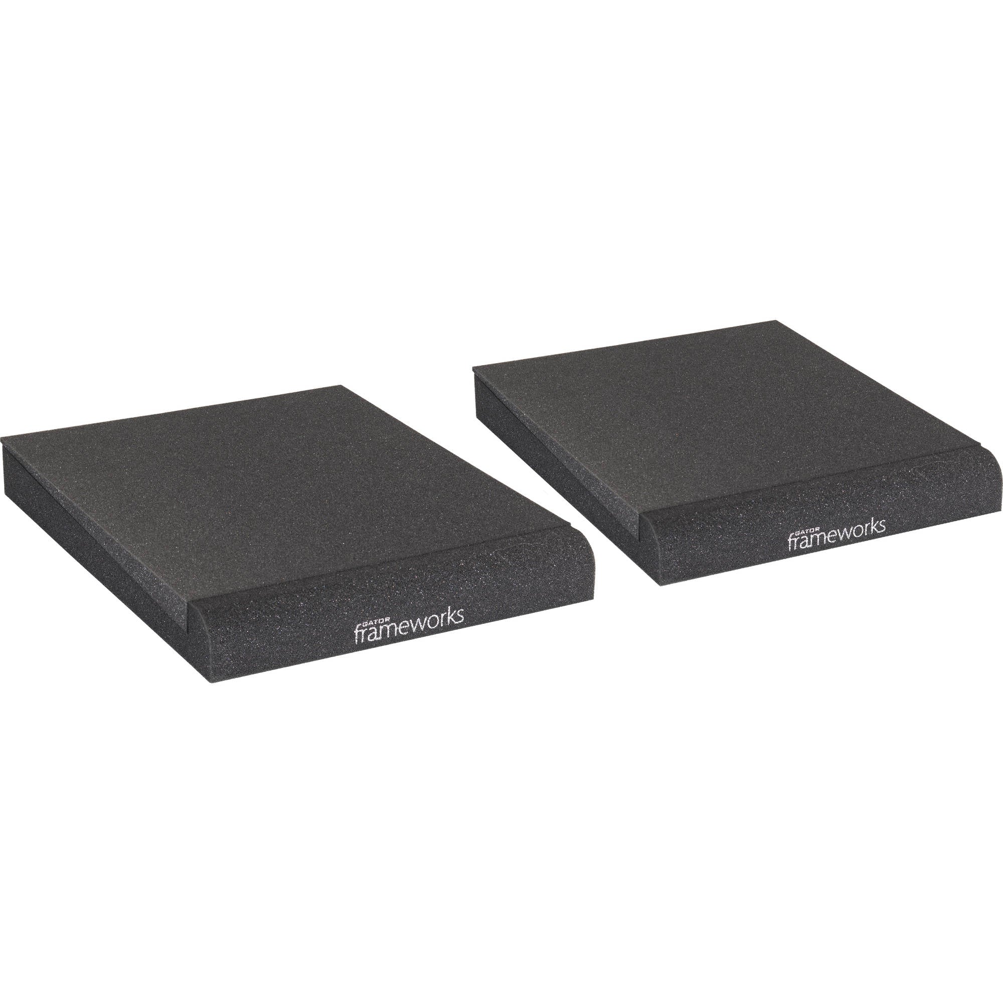 Gator Frameworks GFW-ISOPAD-MD Studio Monitor Isolation Pads (Pair, Medium)