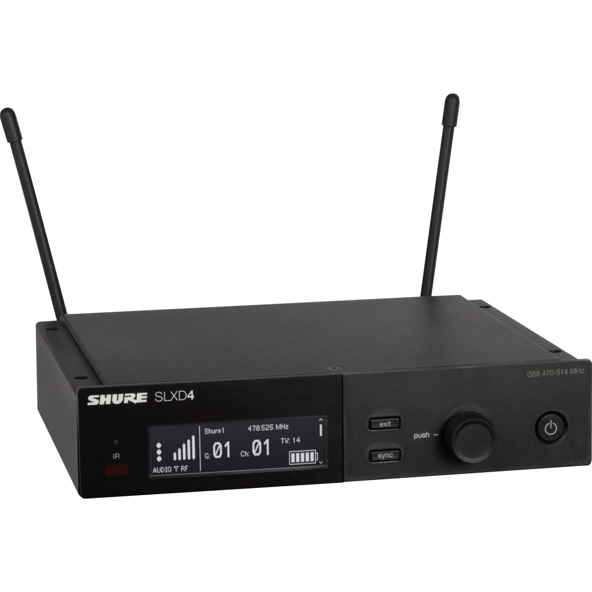 Shure SLXD14/SM35 Digital Wireless Cardioid Headset Microphone System (G58: 470-514 MHz)