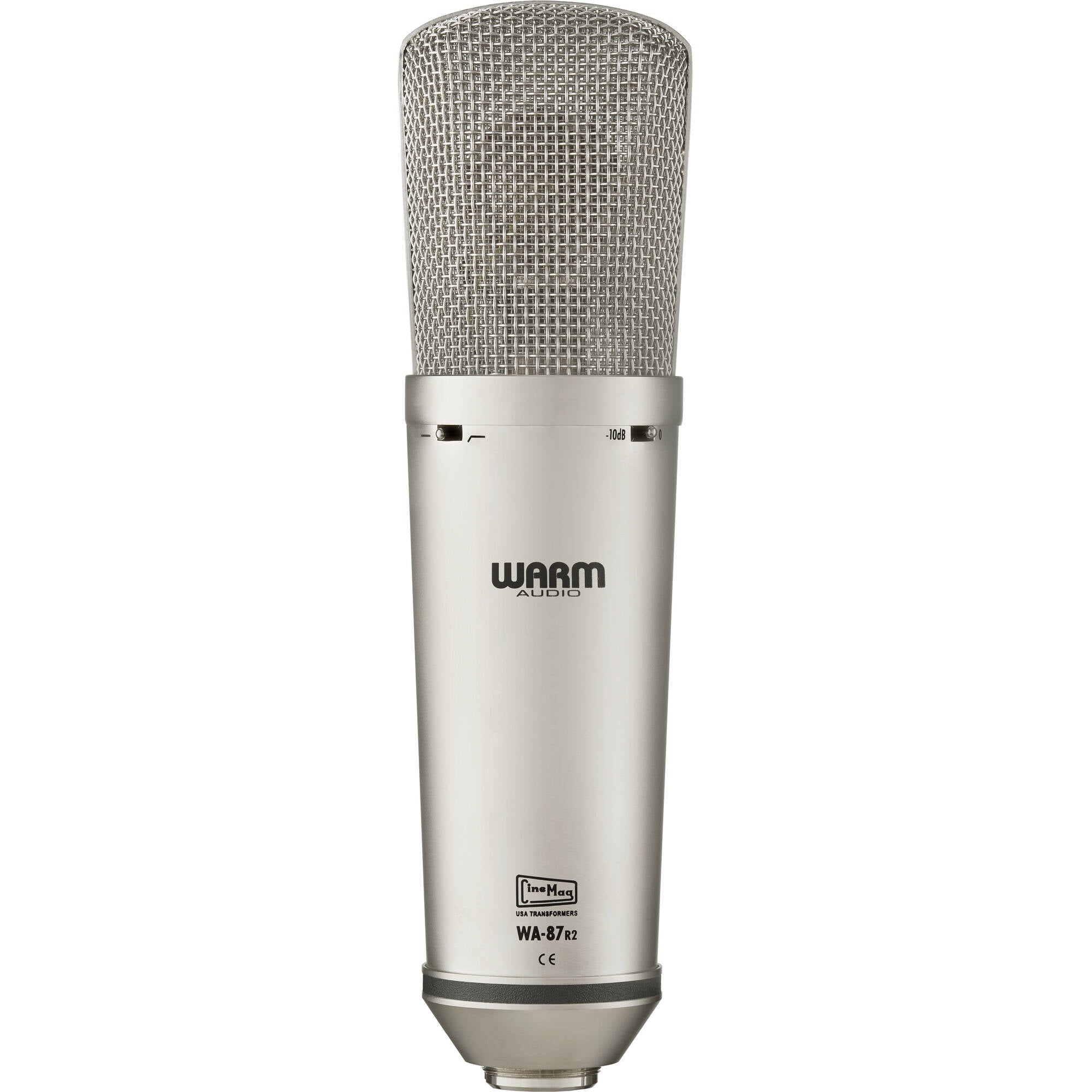 Warm Audio WA-87 R2 Large-Diaphragm Multi-Pattern Condenser Microphone (Nickel)