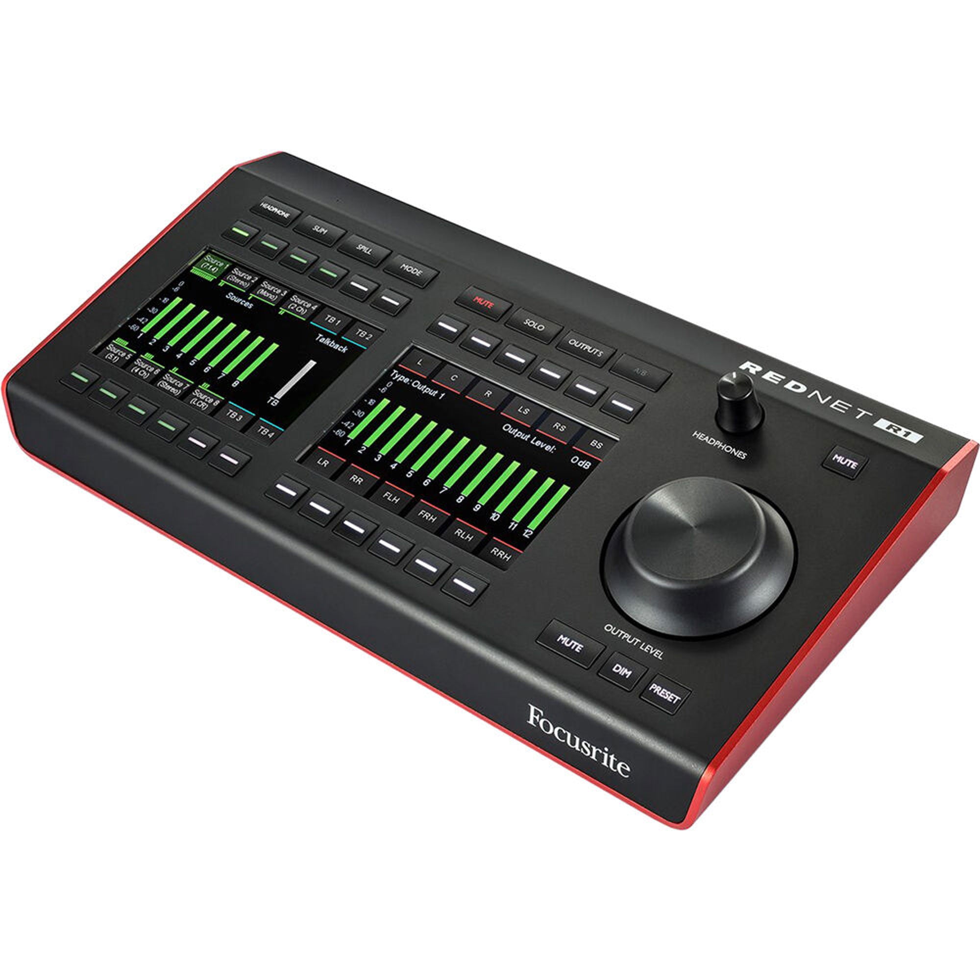 Focusrite RedNet R1 Desktop Remote Controller for Red Interfaces / Dante Devices