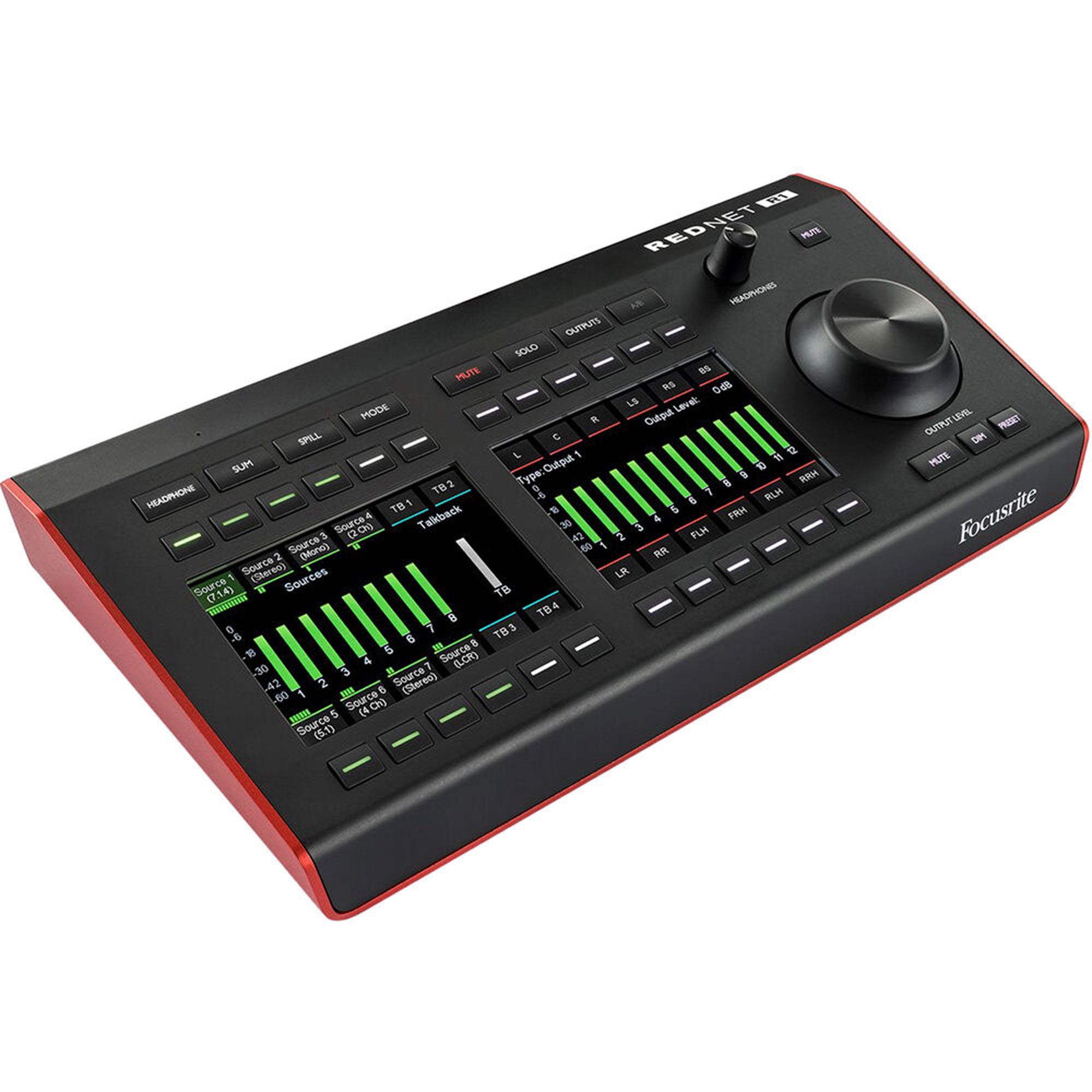 Focusrite RedNet R1 Desktop Remote Controller for Red Interfaces / Dante Devices