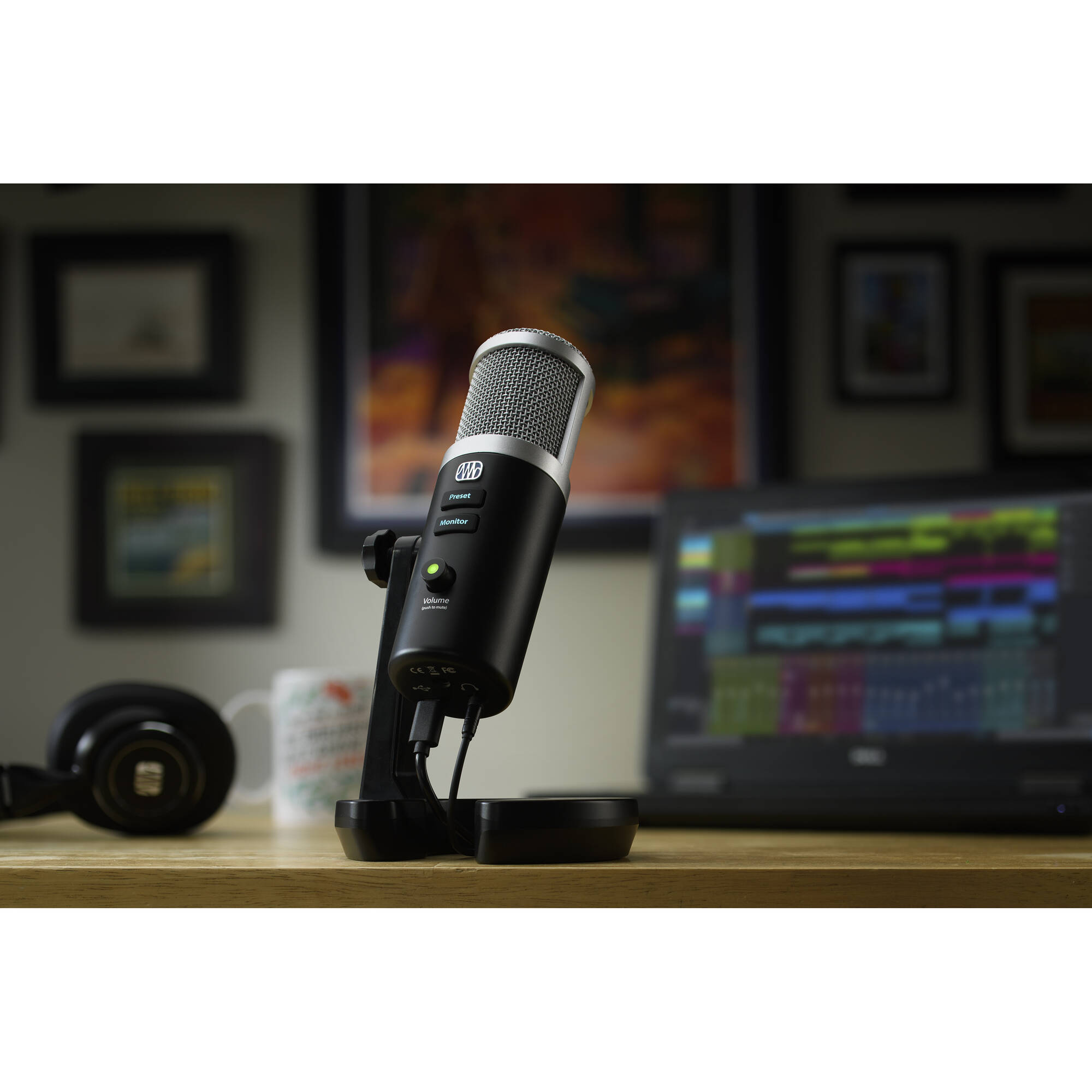 PreSonus Revelator USB Microphone with Studio Live Vocal Processing