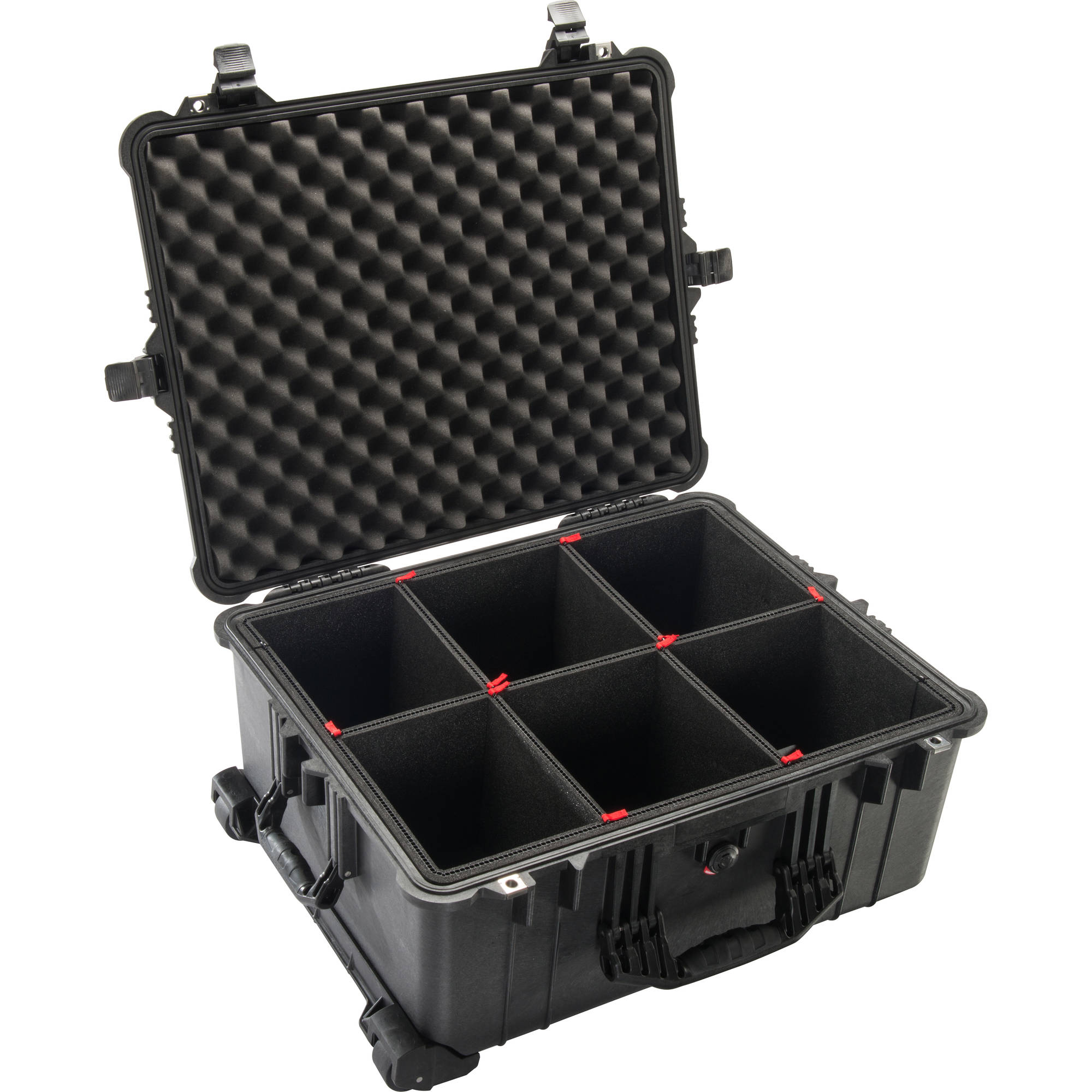 Pelican 1610TP Protector Case with TrekPak Divider System (Black)