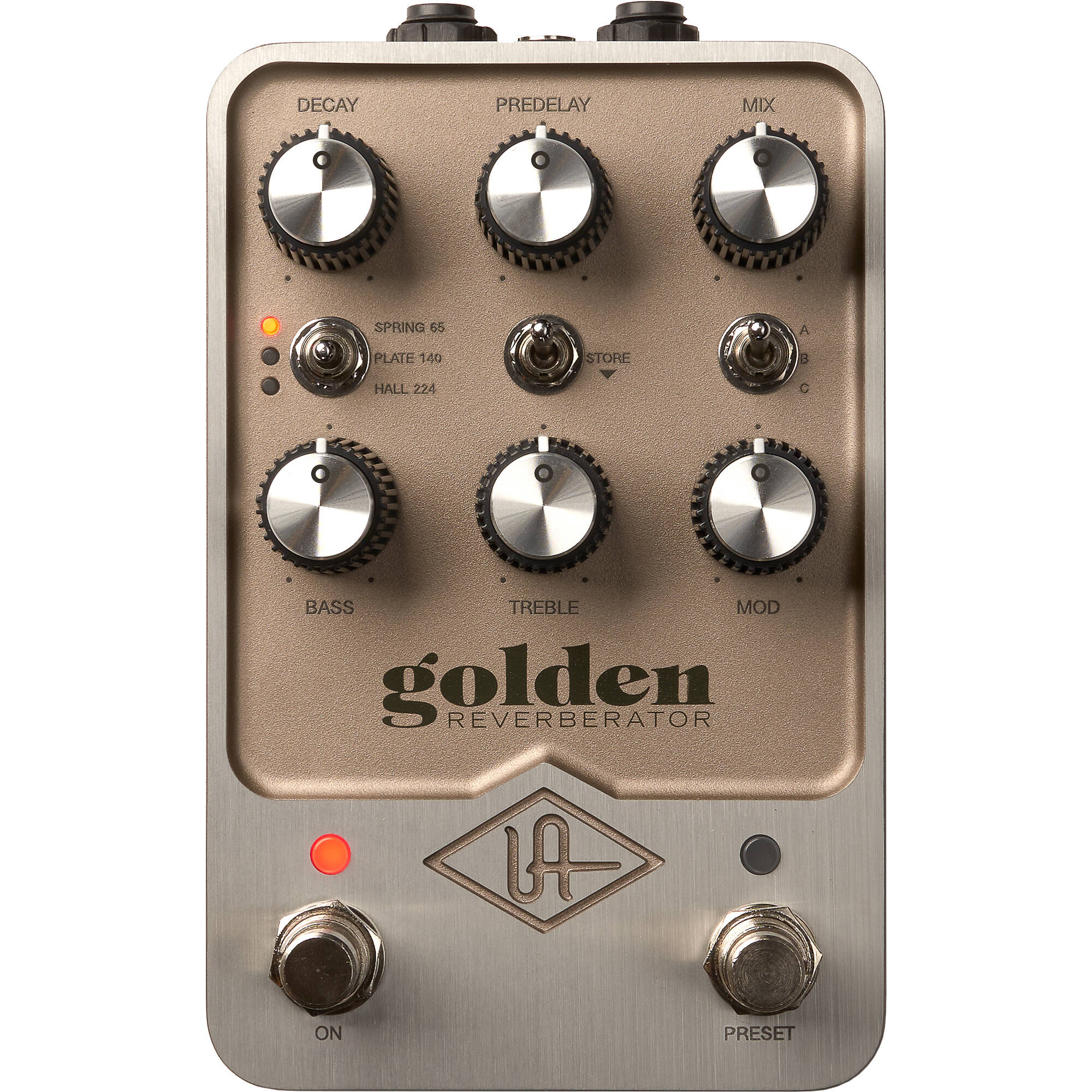 Universal Audio UAFX Golden Reverb Stereo Effects Pedal