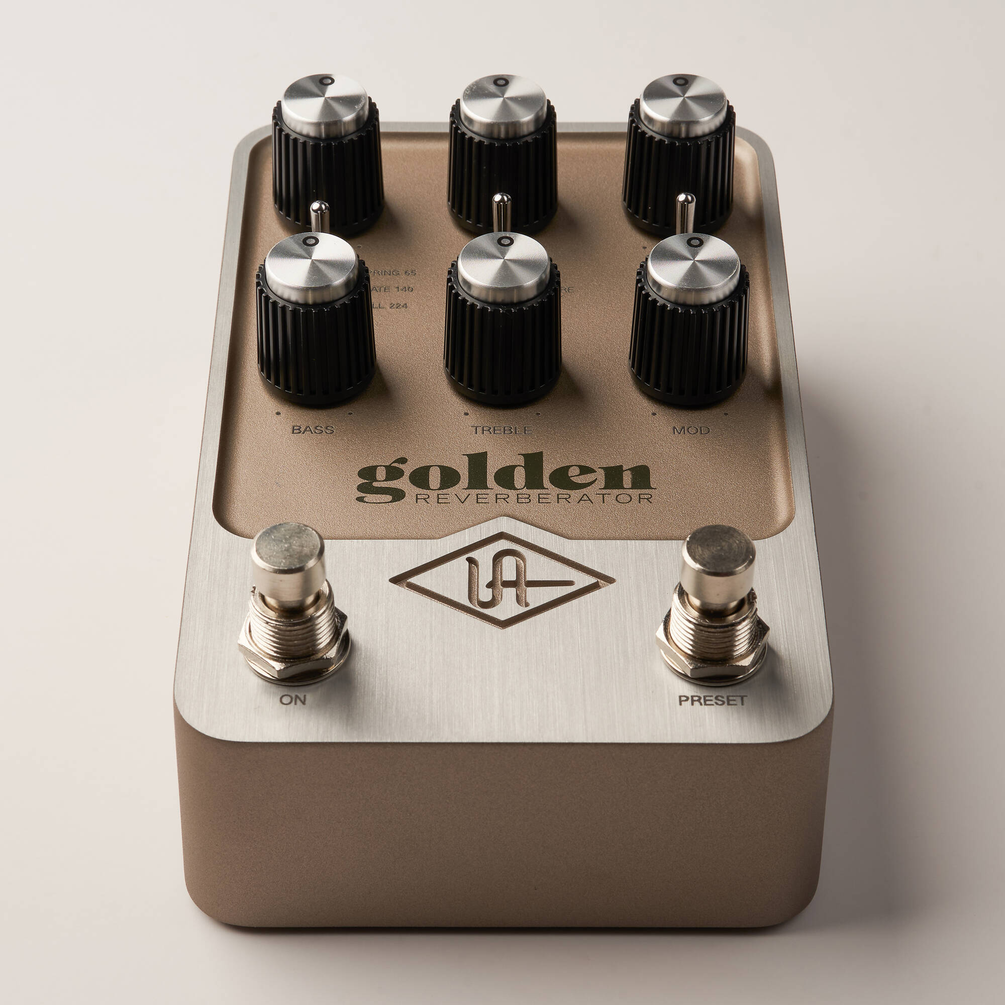 Universal Audio UAFX Golden Reverb Stereo Effects Pedal