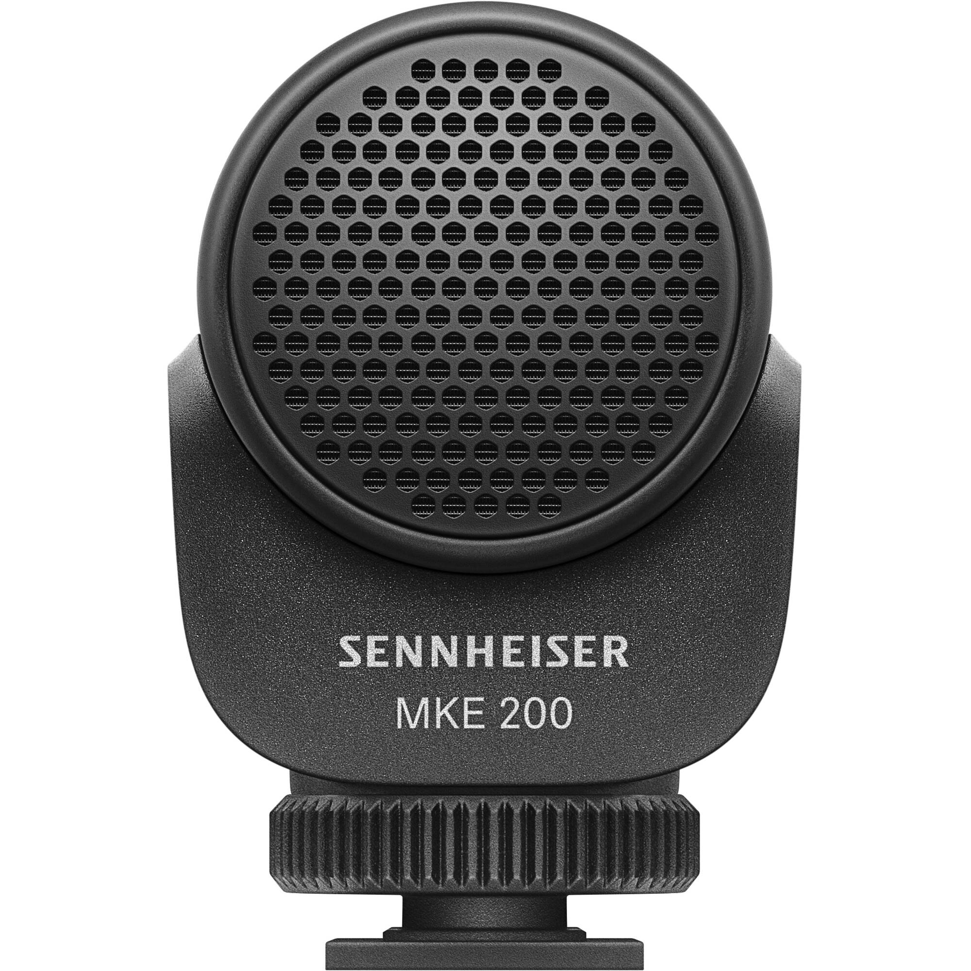 Sennheiser MKE 200 Mobile Kit Ultracompact Camera-Mount Directional Microphone with Recording Bundle