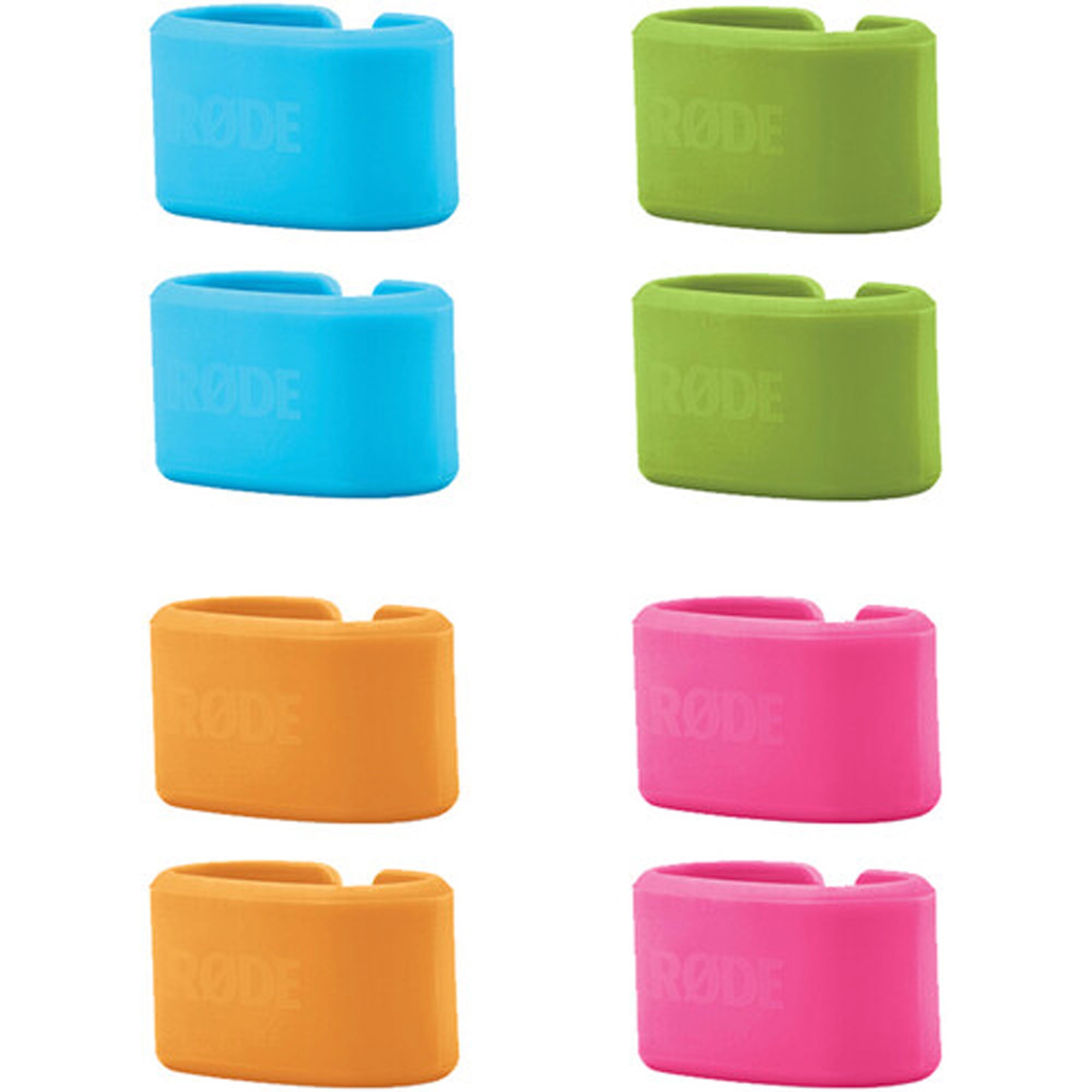 Rode COLORS1 Color-Coded Caps and Cable Clips for NT-USB Mini Microphones (Set of 4)