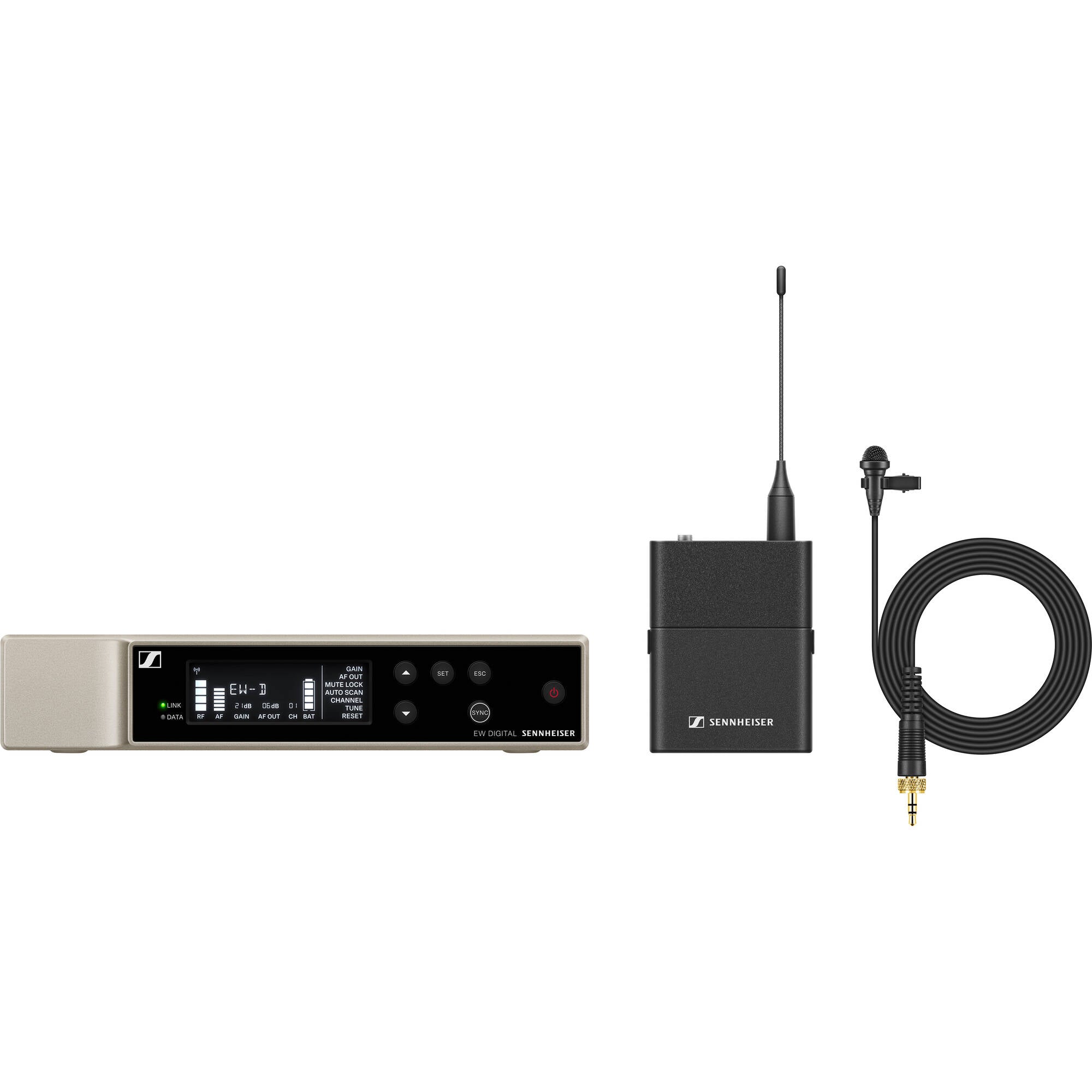 Sennheiser EW-D ME2 SET Digital Wireless Lavalier System (Q1-6: 470.2-526 MHz)