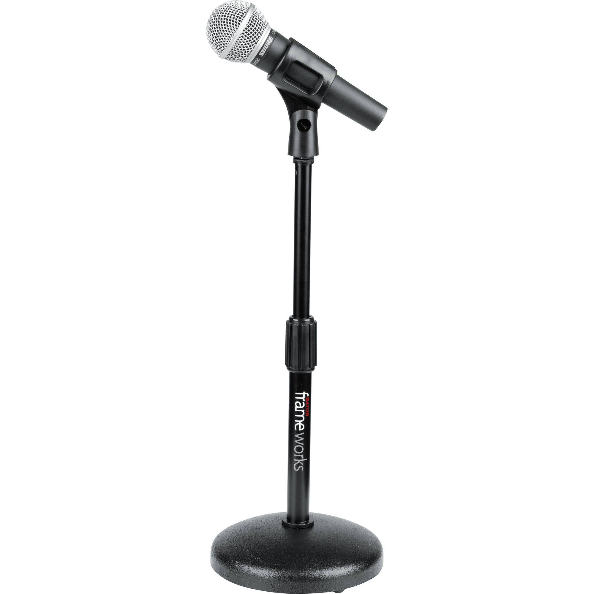 Gator Frameworks GFW-MIC-0501 Round-Base Desktop Mic Stand