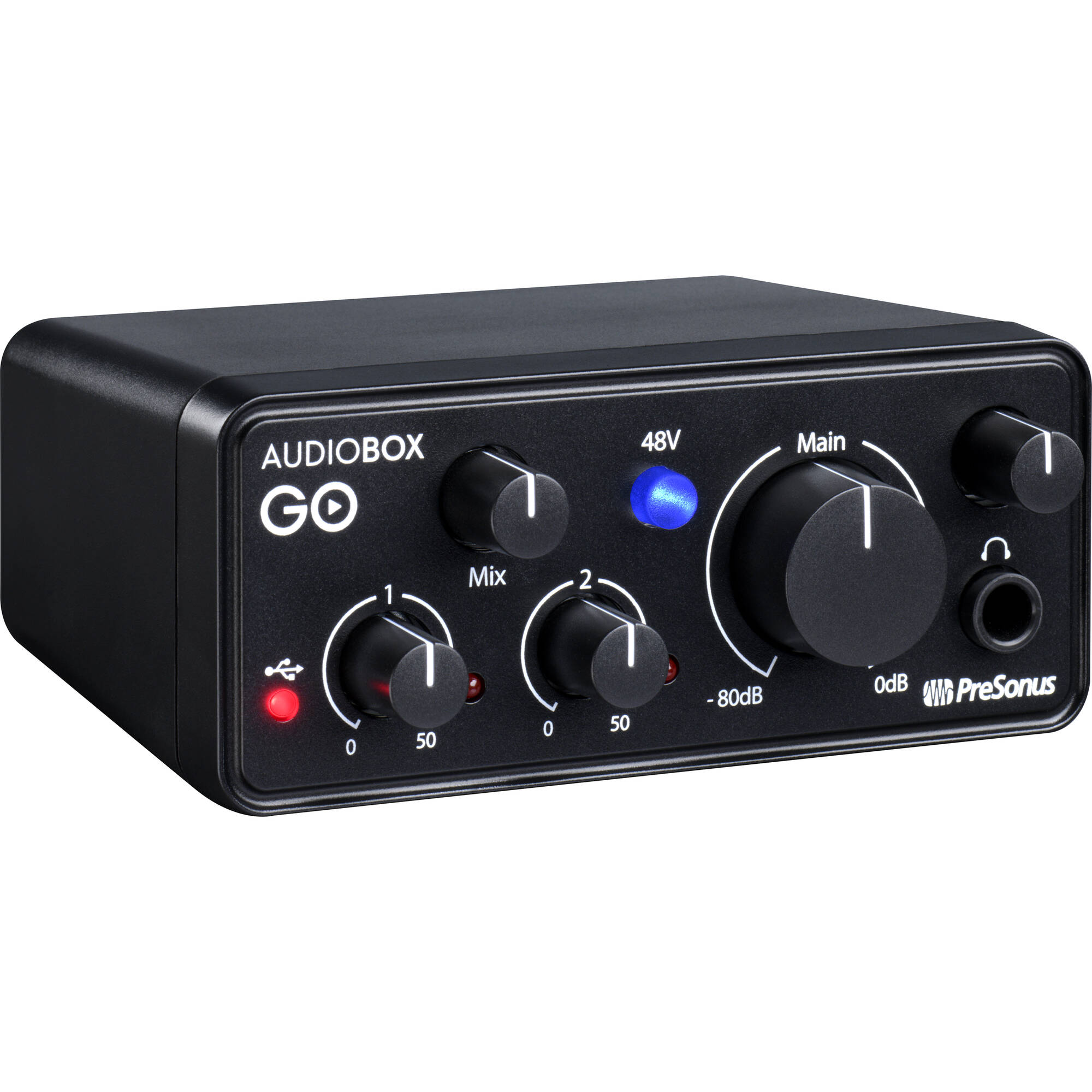 PreSonus AudioBox GO Ultracompact 2x2 USB Type-C Audio Interface