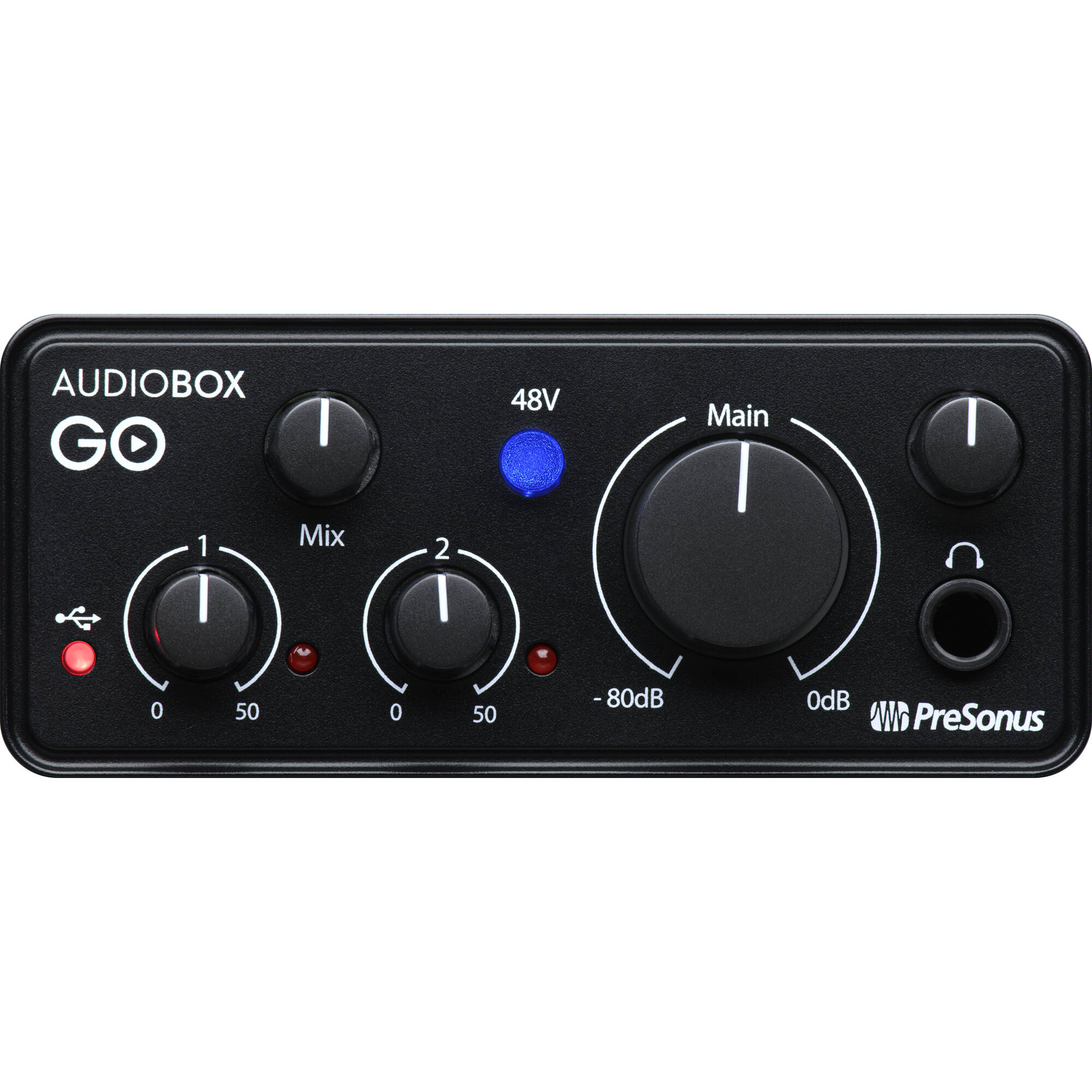 PreSonus AudioBox GO Ultracompact 2x2 USB Type-C Audio Interface