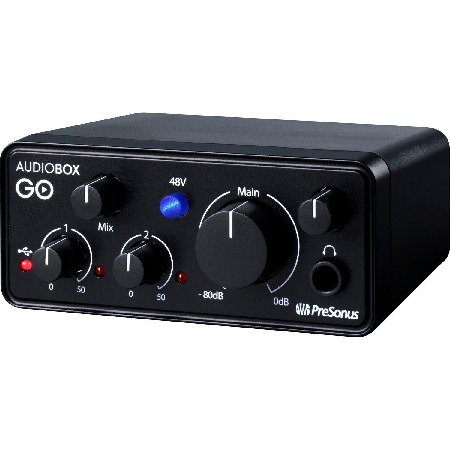 PreSonus AudioBox GO Ultracompact 2x2 USB Type-C Audio Interface