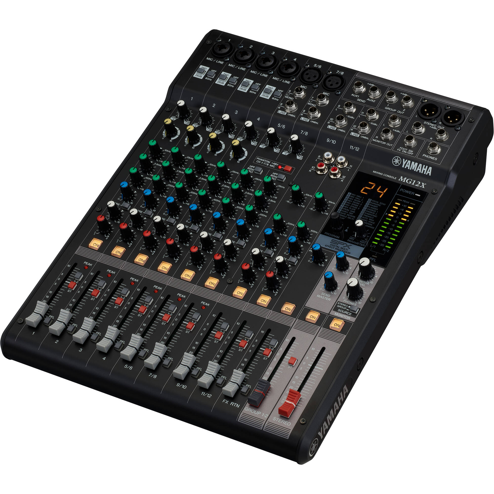 Yamaha MG12X CV 12-Channel Mixer with Effects