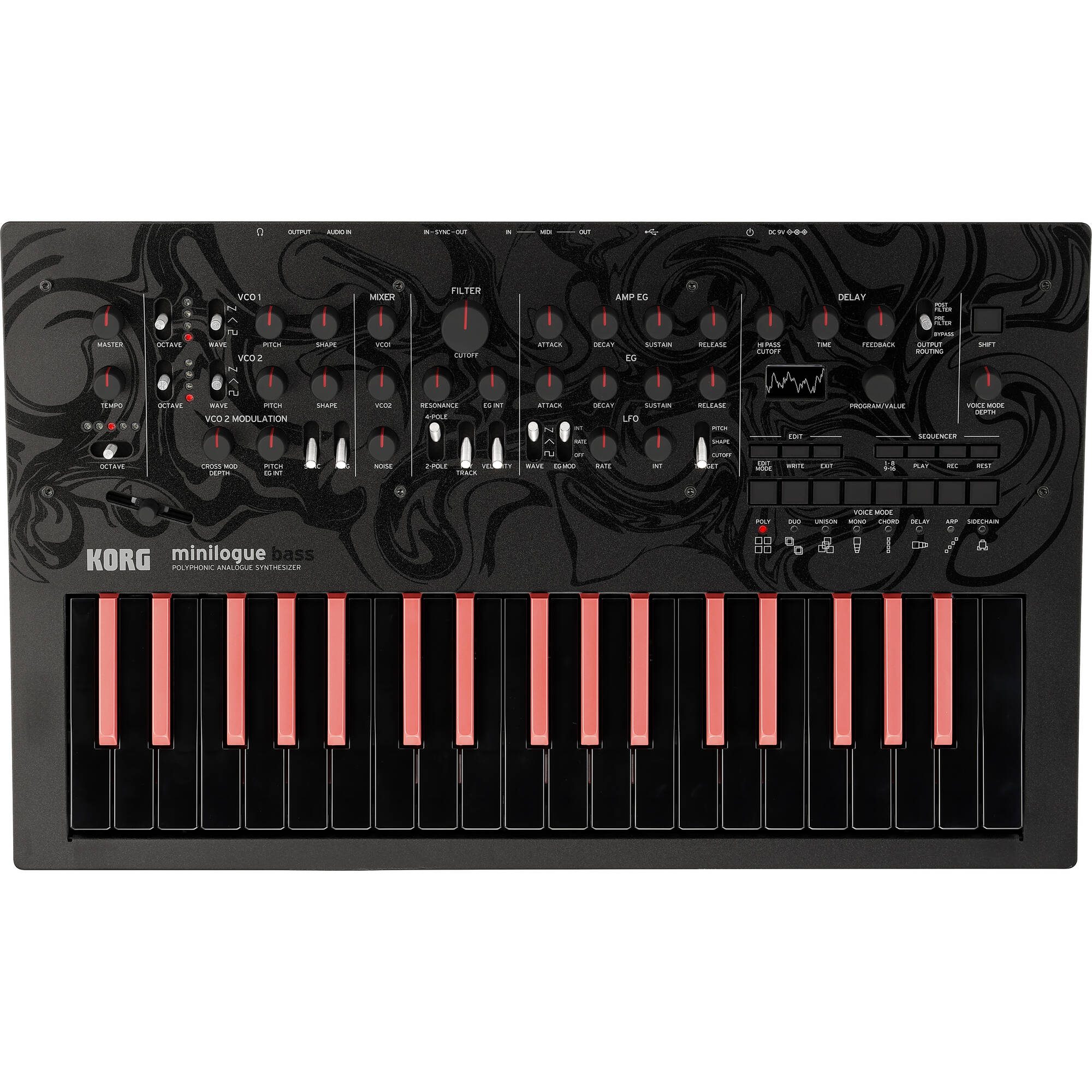 Korg minilogue Bass Polyphonic Analog Synthesizer