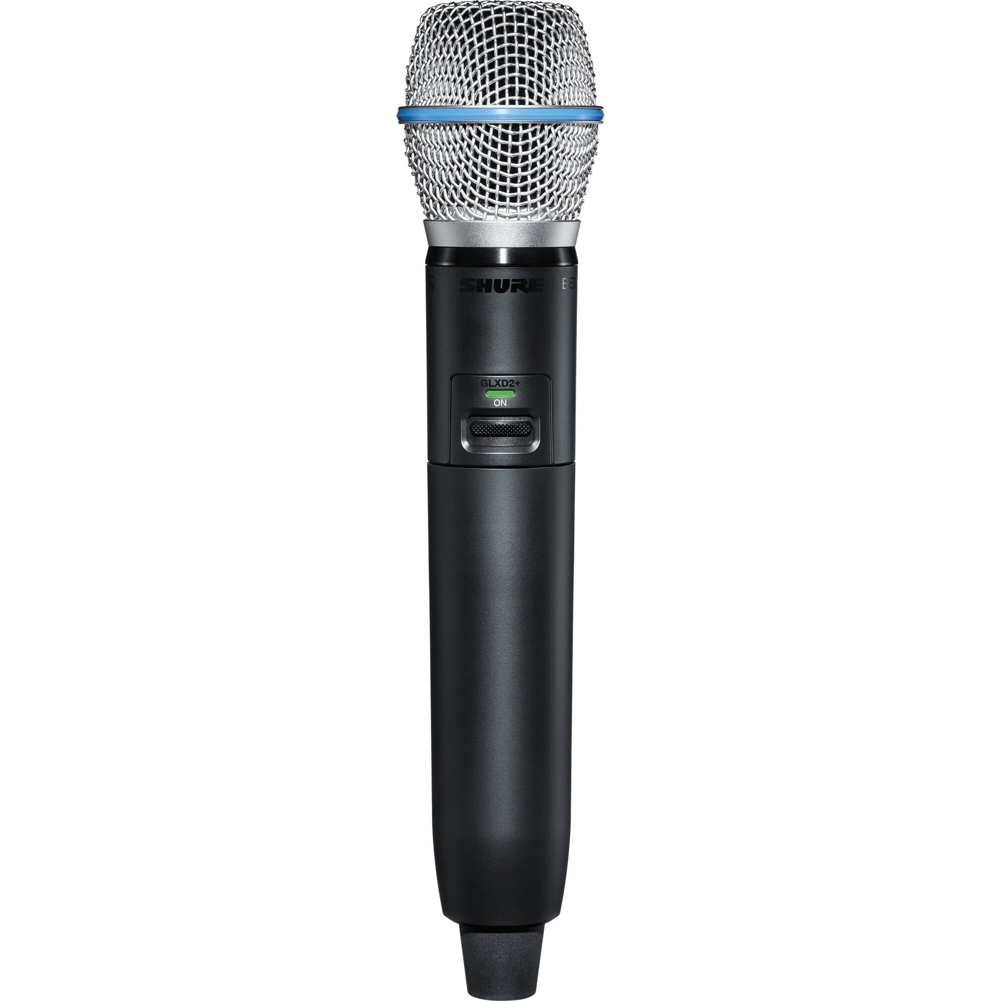 Shure GLXD2+ Dual-Band Wireless Handheld Transmitter with BETA 87A Microphone (Z3: 2.4, 5.8 GHz)