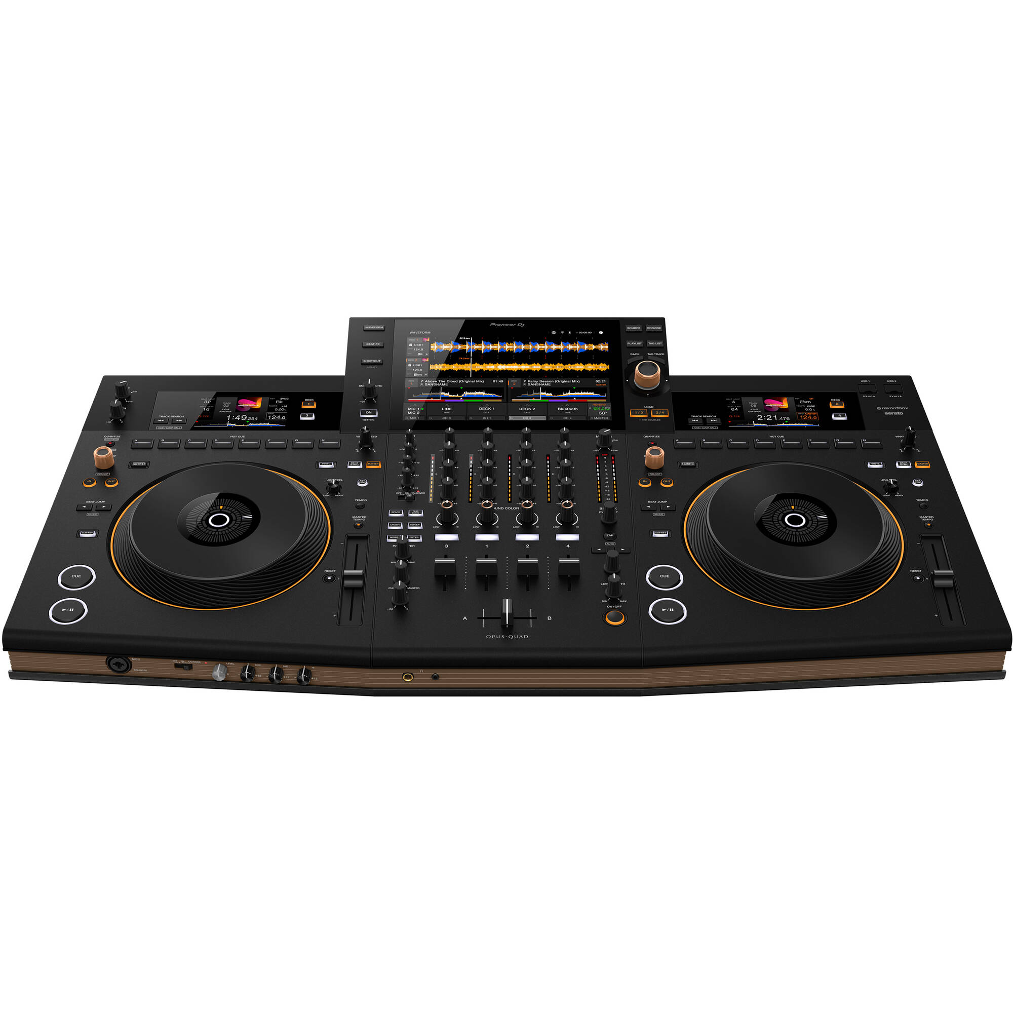 Pioneer DJ OPUS-QUAD Professional 4-Channel All-in-One DJ System (Black)