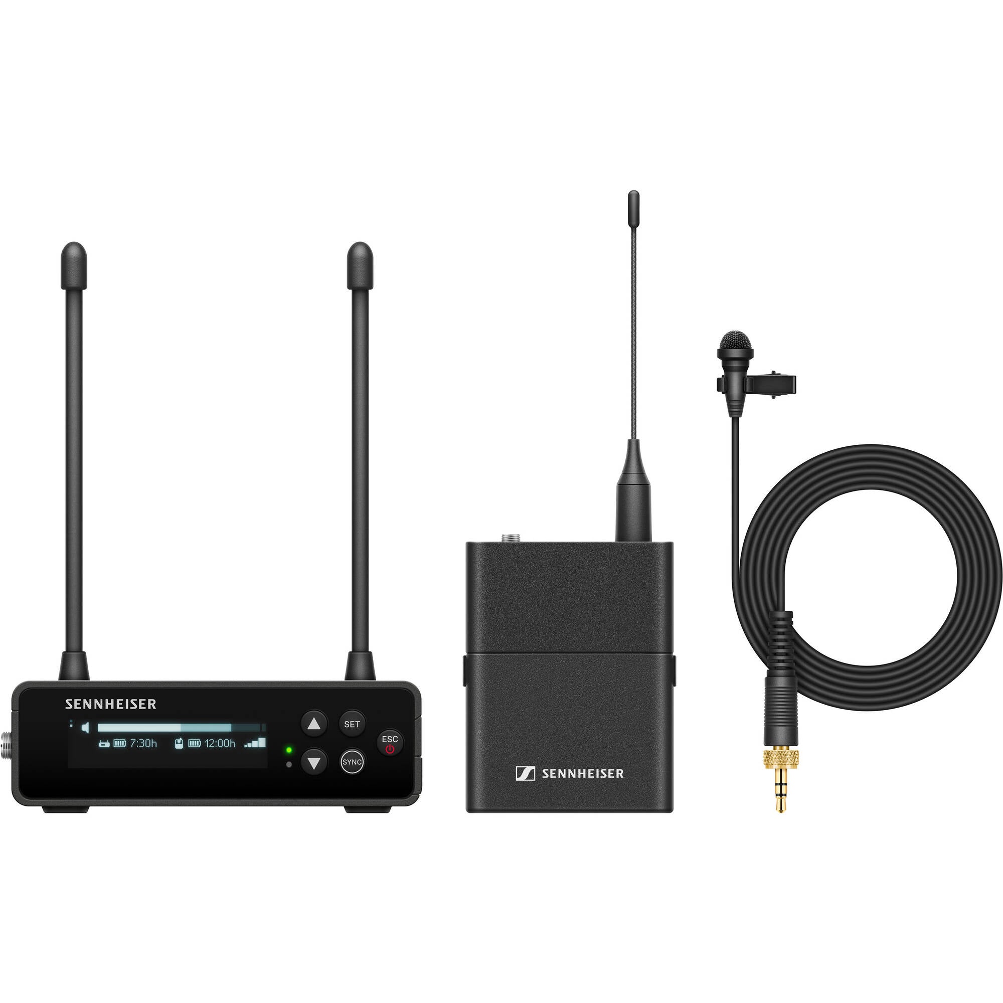 Sennheiser EW-DP ME2 SET Portable Digital Wireless Omni Lavalier Mic System (Q1-6: 470-526 MHz)