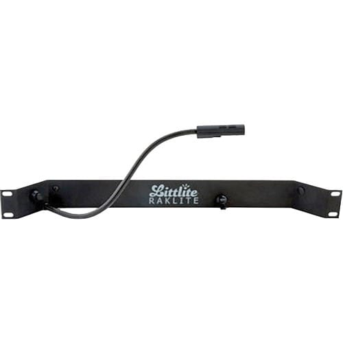 Littlite RL-10-S-LED Raklite Rackmount Single LED 12" Gooseneck Lamp with US Power Supply