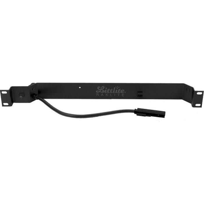 Littlite RL-10-S-LED Raklite Rackmount Single LED 12" Gooseneck Lamp with US Power Supply