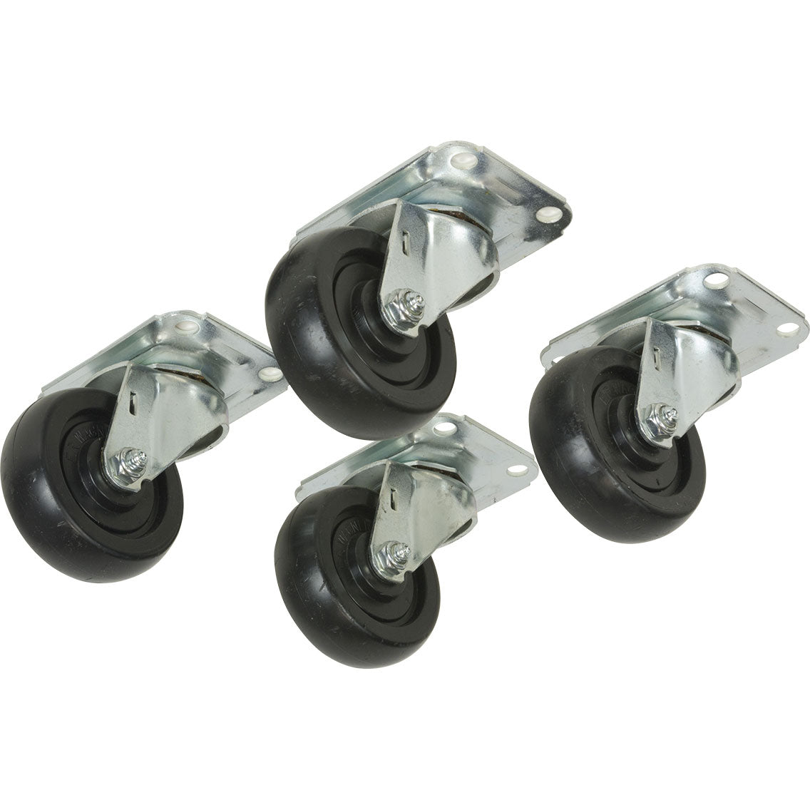 Lowell LXR-C3S Swivel Casters for Slim Racks (Set of 4)