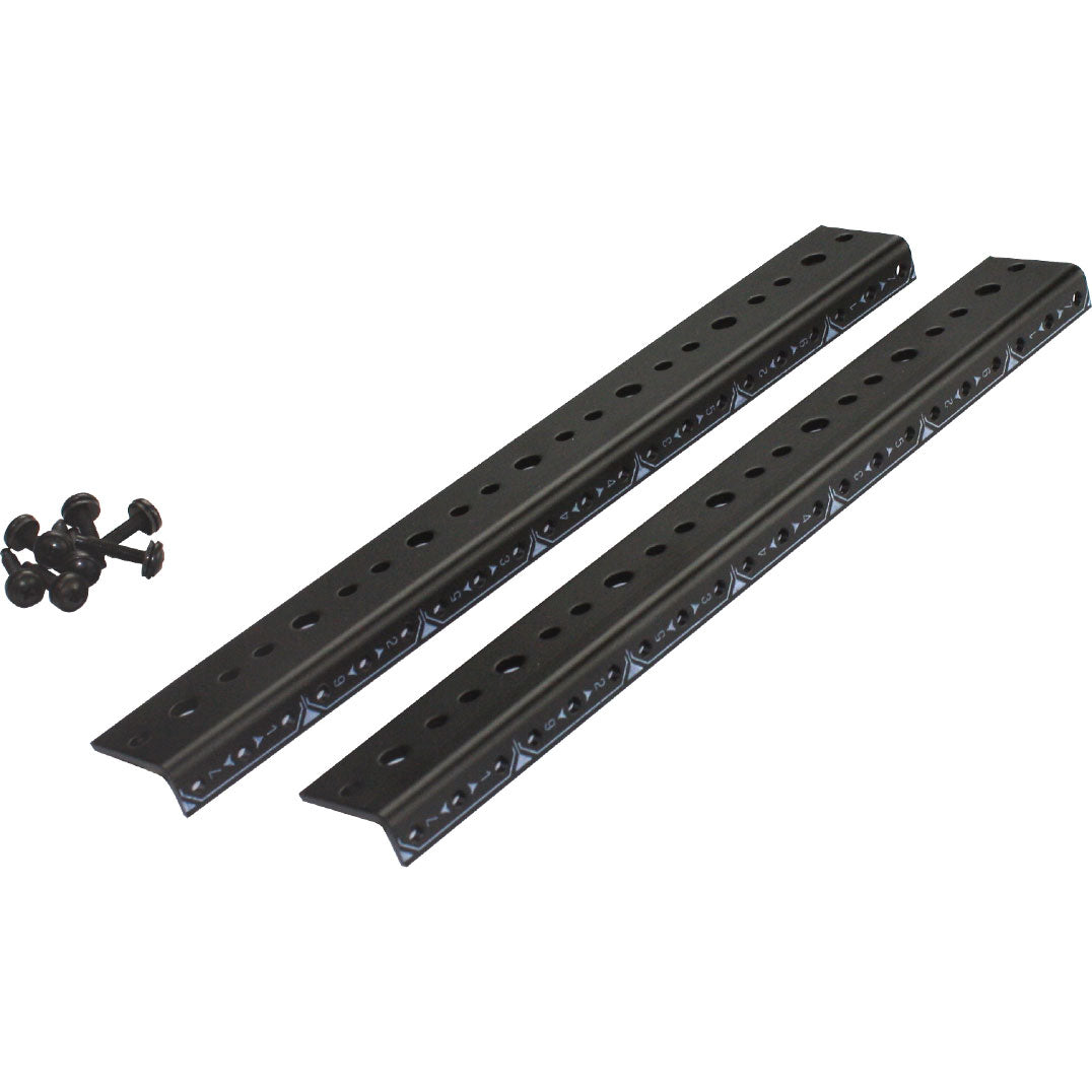 Lowell LLR-RRT-10 Rails for LLR Series Racks (10U)