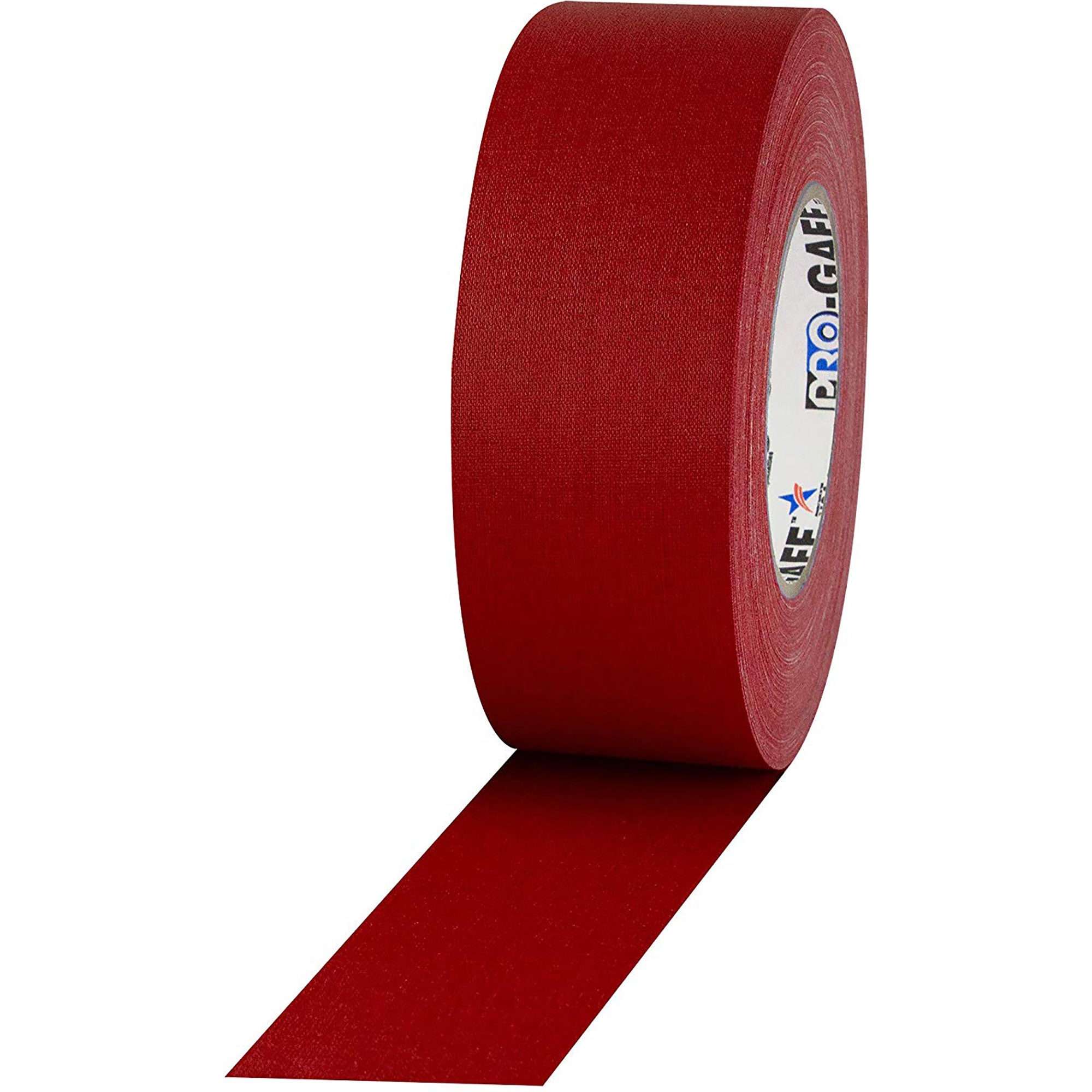 ProTapes Pro Gaff Premium Matte Cloth Gaffers Tape 2" x 55yds (Red)