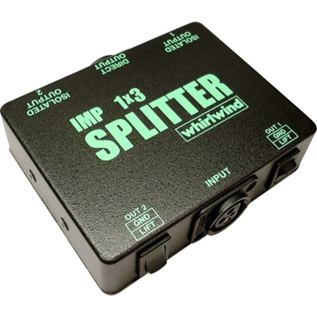 Whirlwind SP1X3 Mic Splitter (1x3)