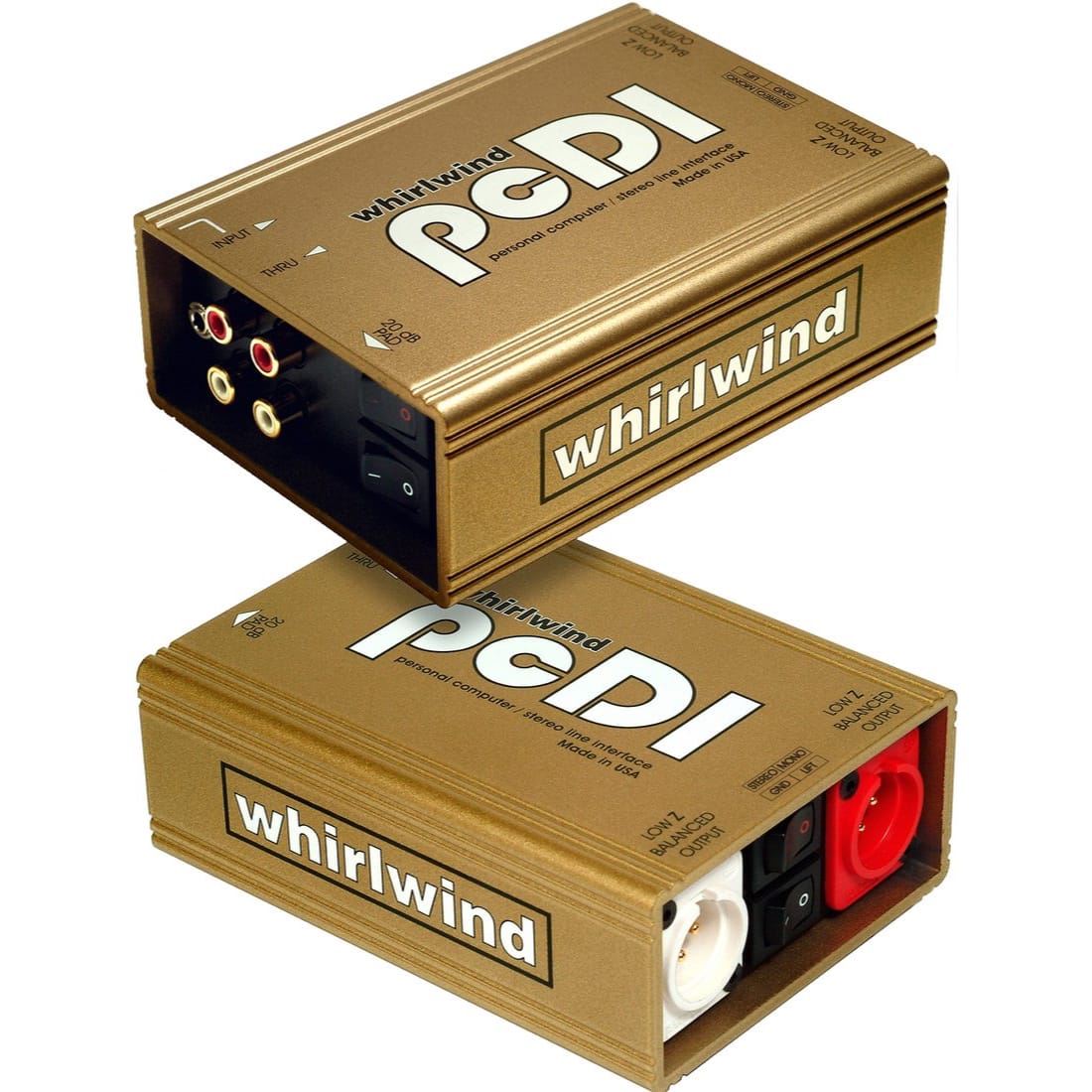 Whirlwind pcDI Stereo Direct Box