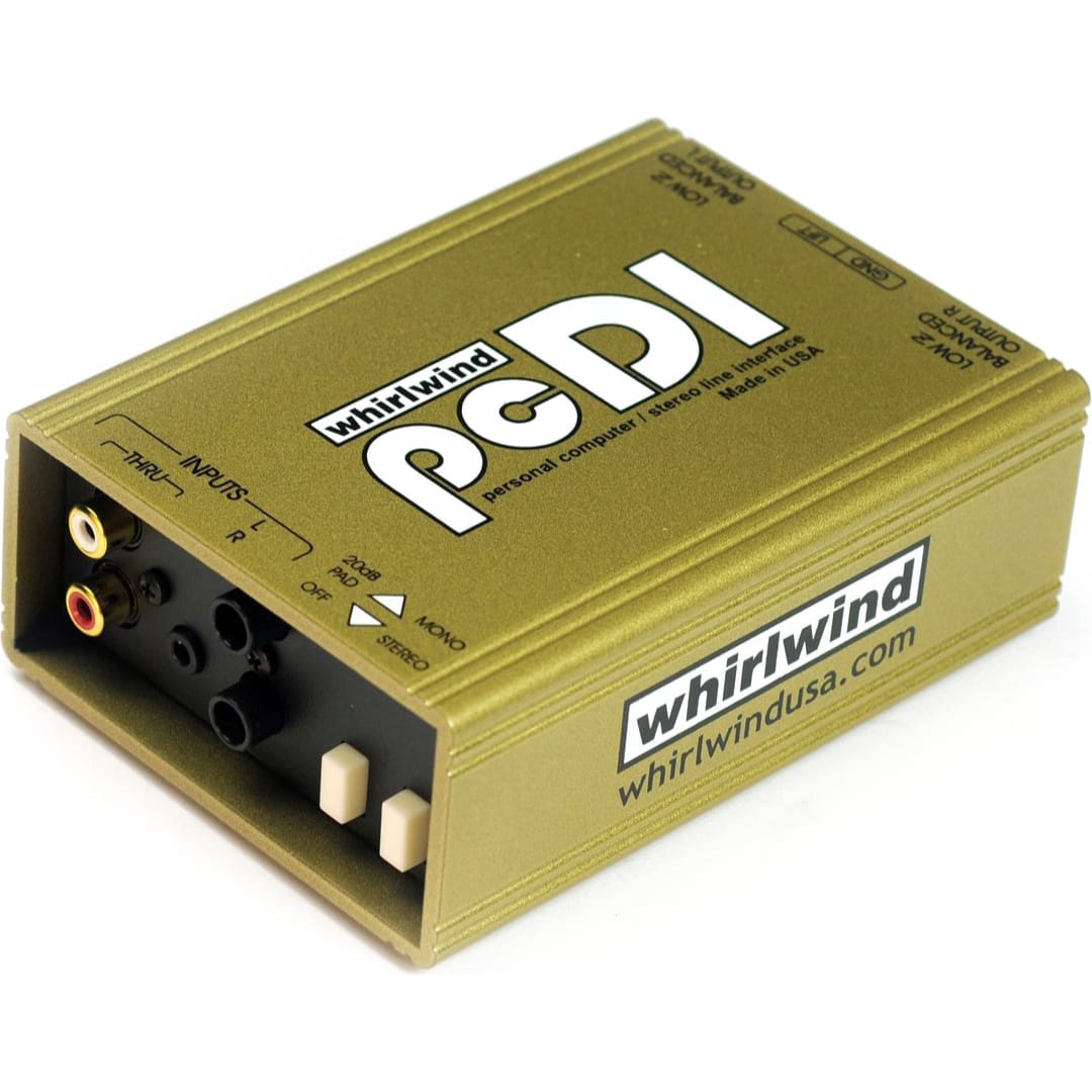 Whirlwind pcDI Stereo Direct Box