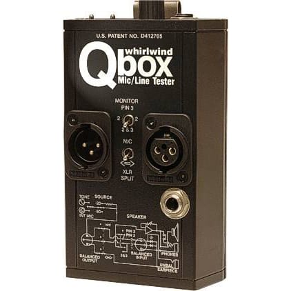 Whirlwind Qbox Audio Line Tester