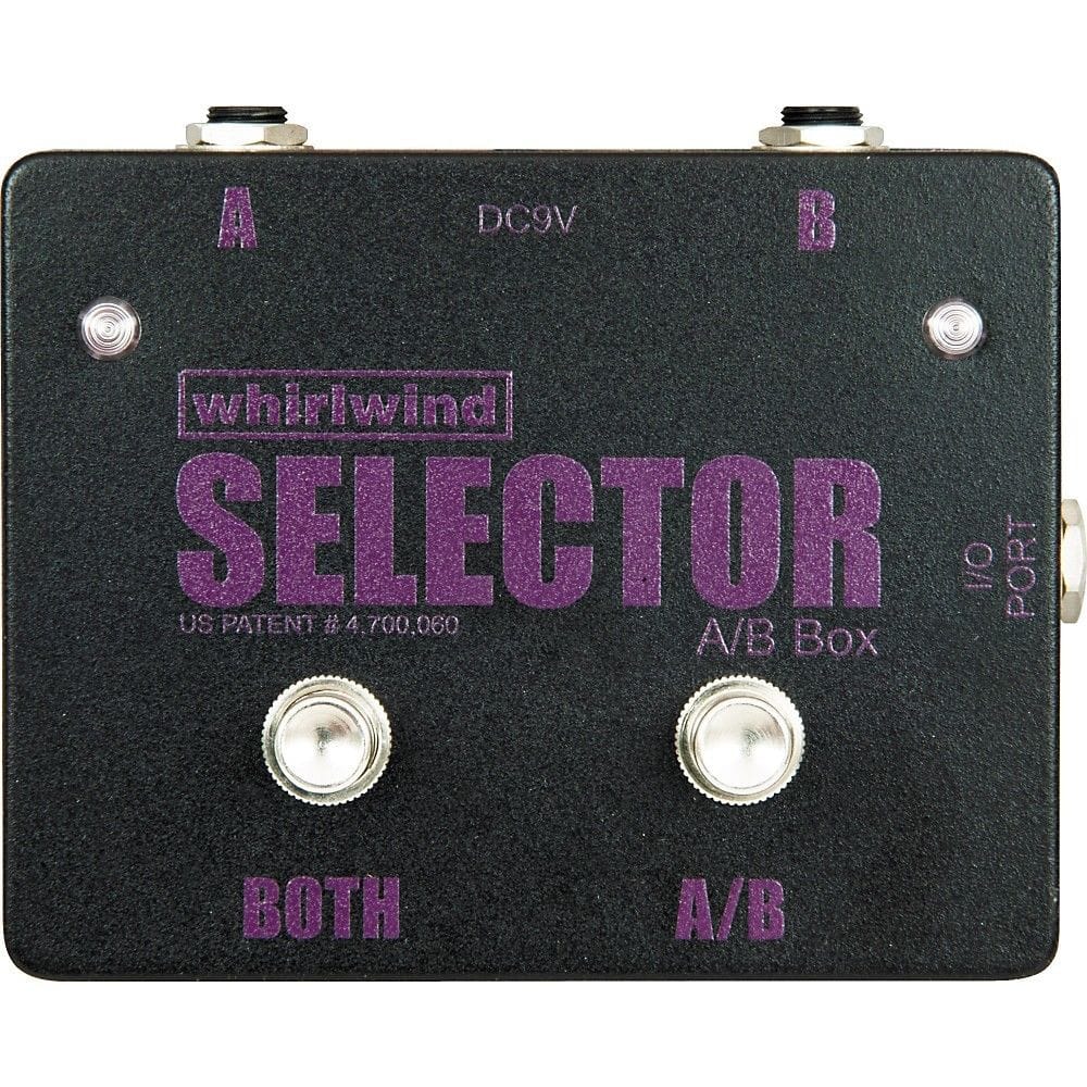 Whirlwind Selector Instrument Switcher Silent A/B Instrument Switch Selector