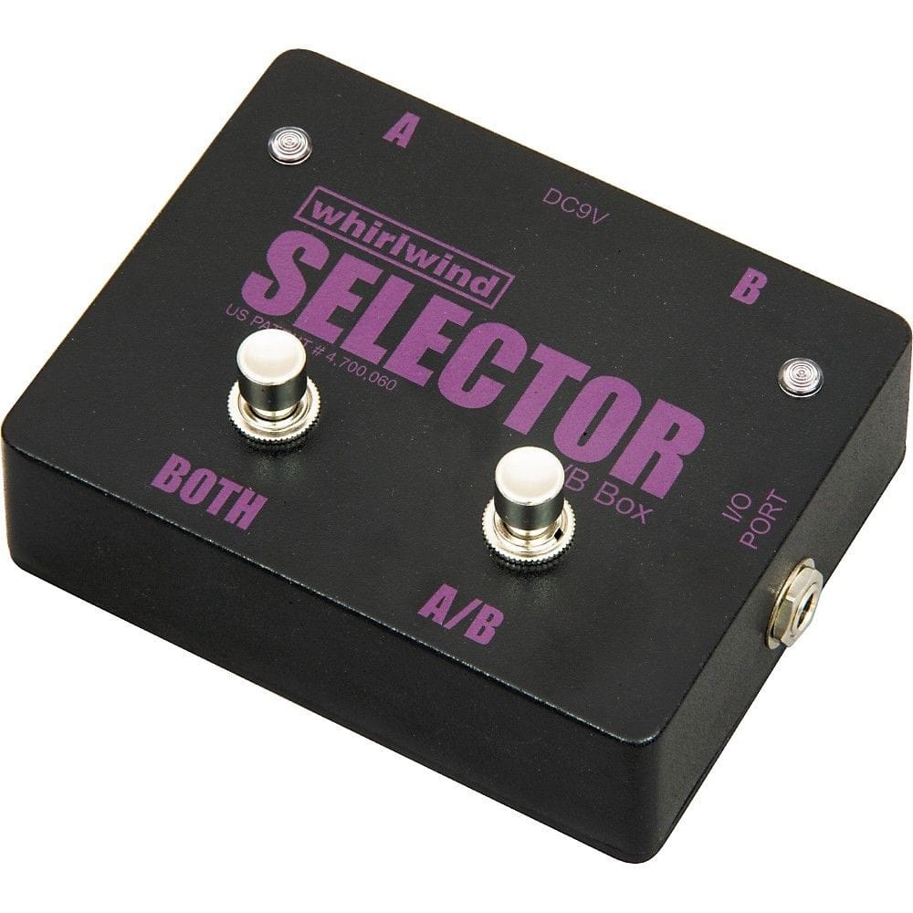 Whirlwind Selector Instrument Switcher Silent A/B Instrument Switch Selector