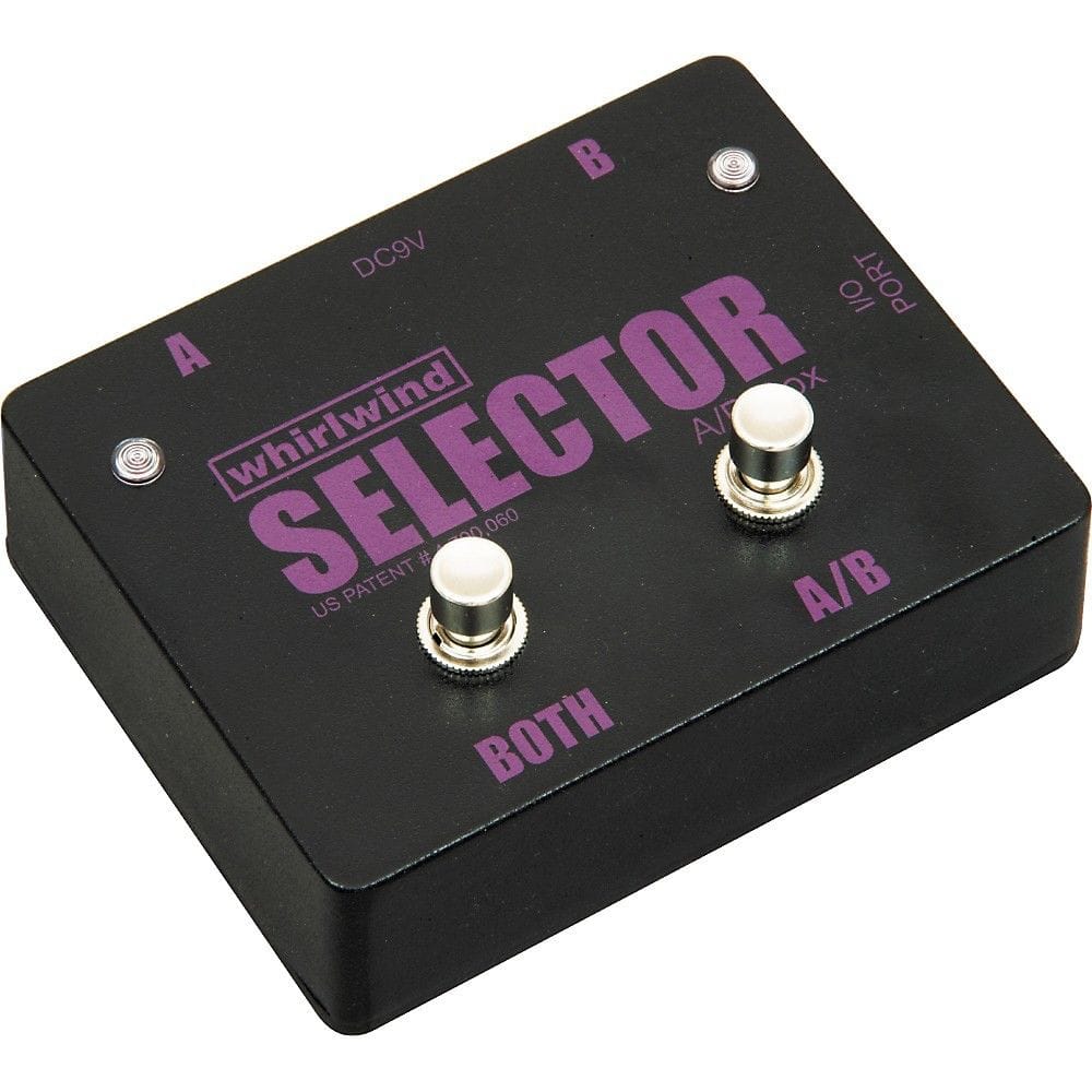 Whirlwind Selector Instrument Switcher Silent A/B Instrument Switch Selector